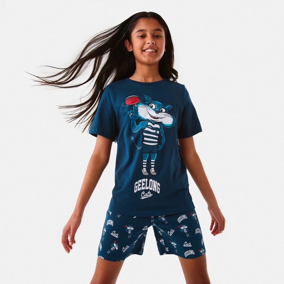 2 Active Kids AFL Pyjama Set Geelong, 2 of 8