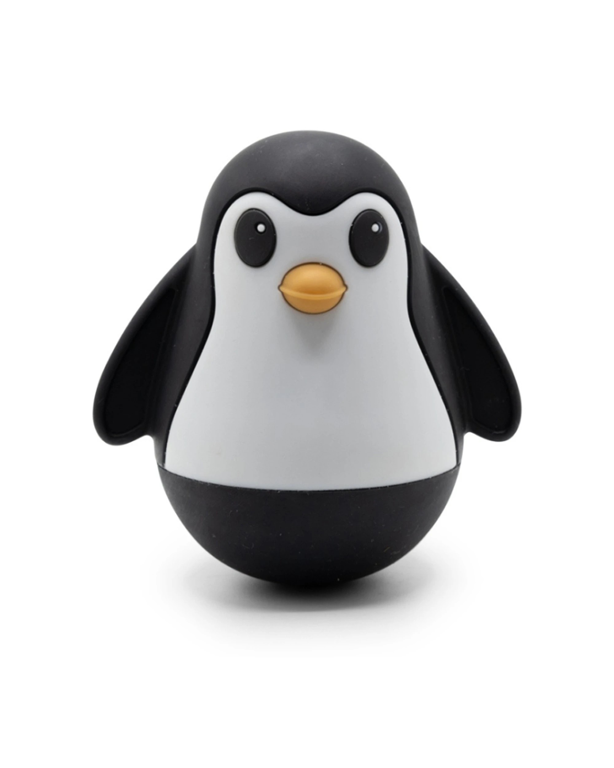 1 Jellystone Designs Baby Toddler Penguin Wobble Sensory Play Toy - Black, 1 of 1