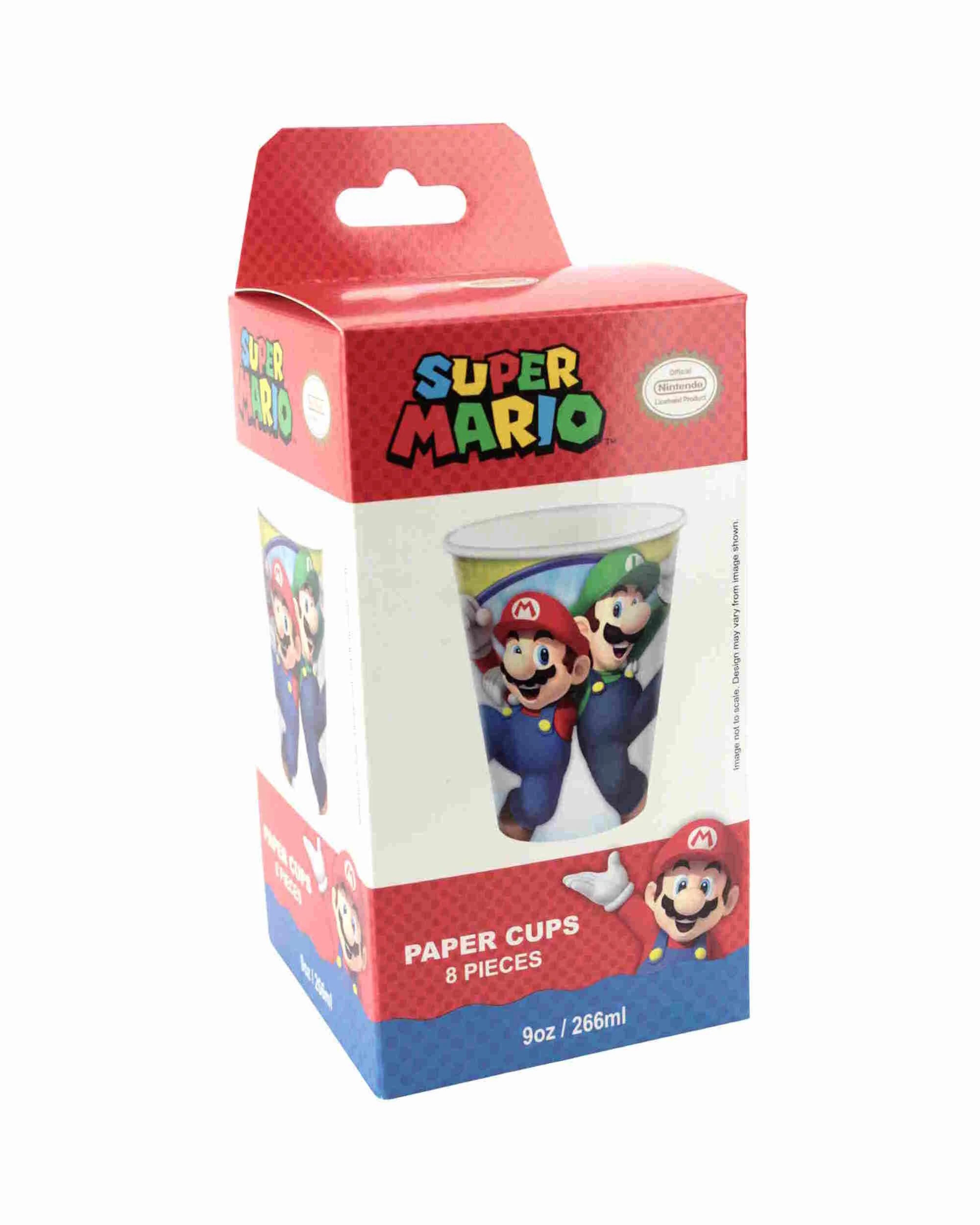 2 Amscan Super Mario Bros. Paper Cups Pack of 8, 2 of 3