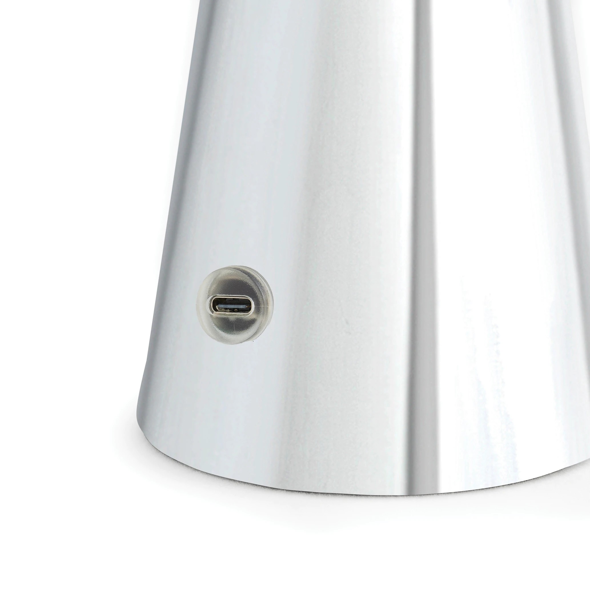 4 Amiri Portable Rechargeable Lamp - Chrome, 4 of 6