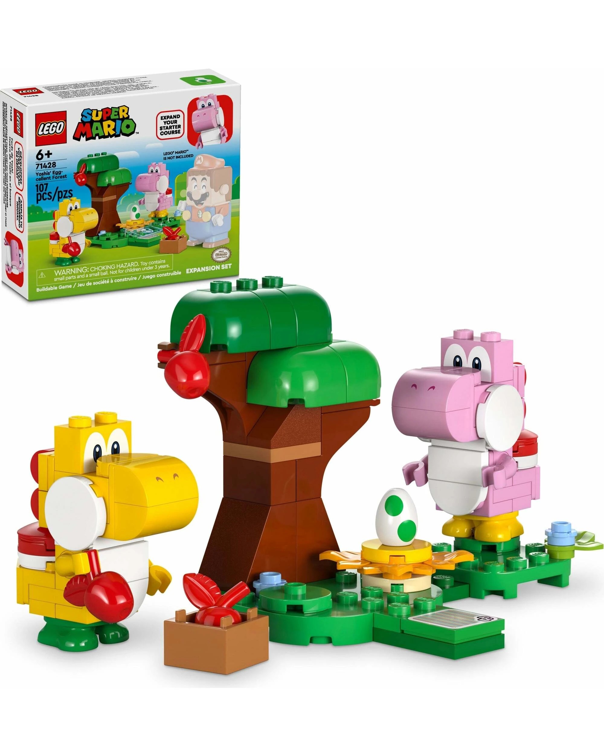 1 LEGO Super Mario 71427 Yoshi's Eggcellent Forest Expansion, 1 of 5