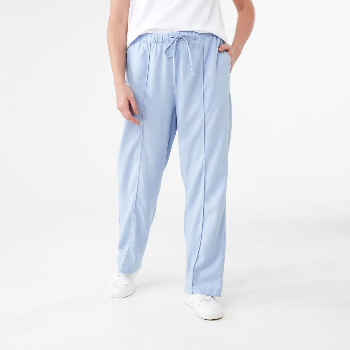 1 Textured Seam Front Pants BRUNI BLUE, 1 of 6