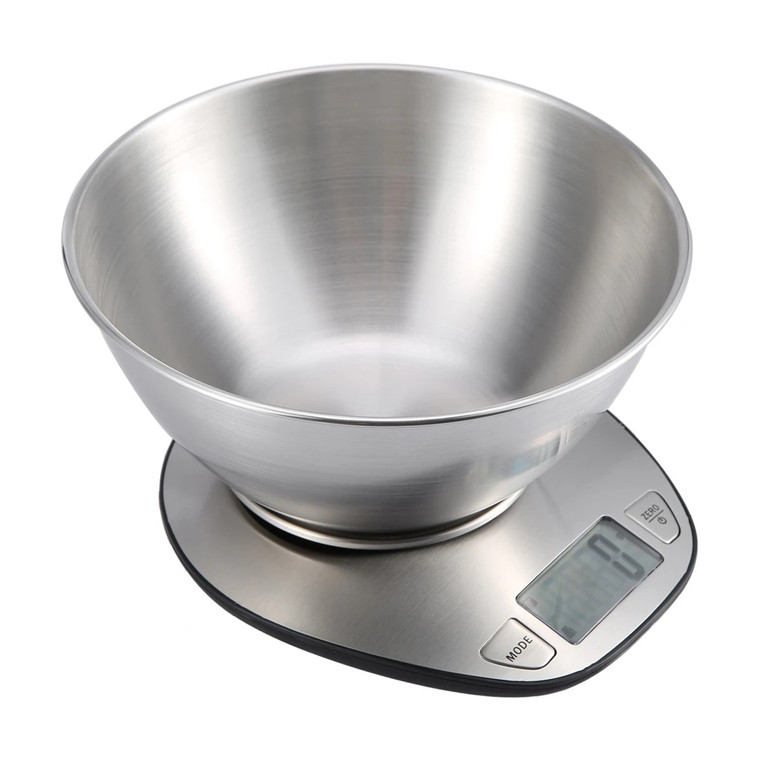 2 Stainless Steel Kitchen Scale with Bowl, 2 of 6
