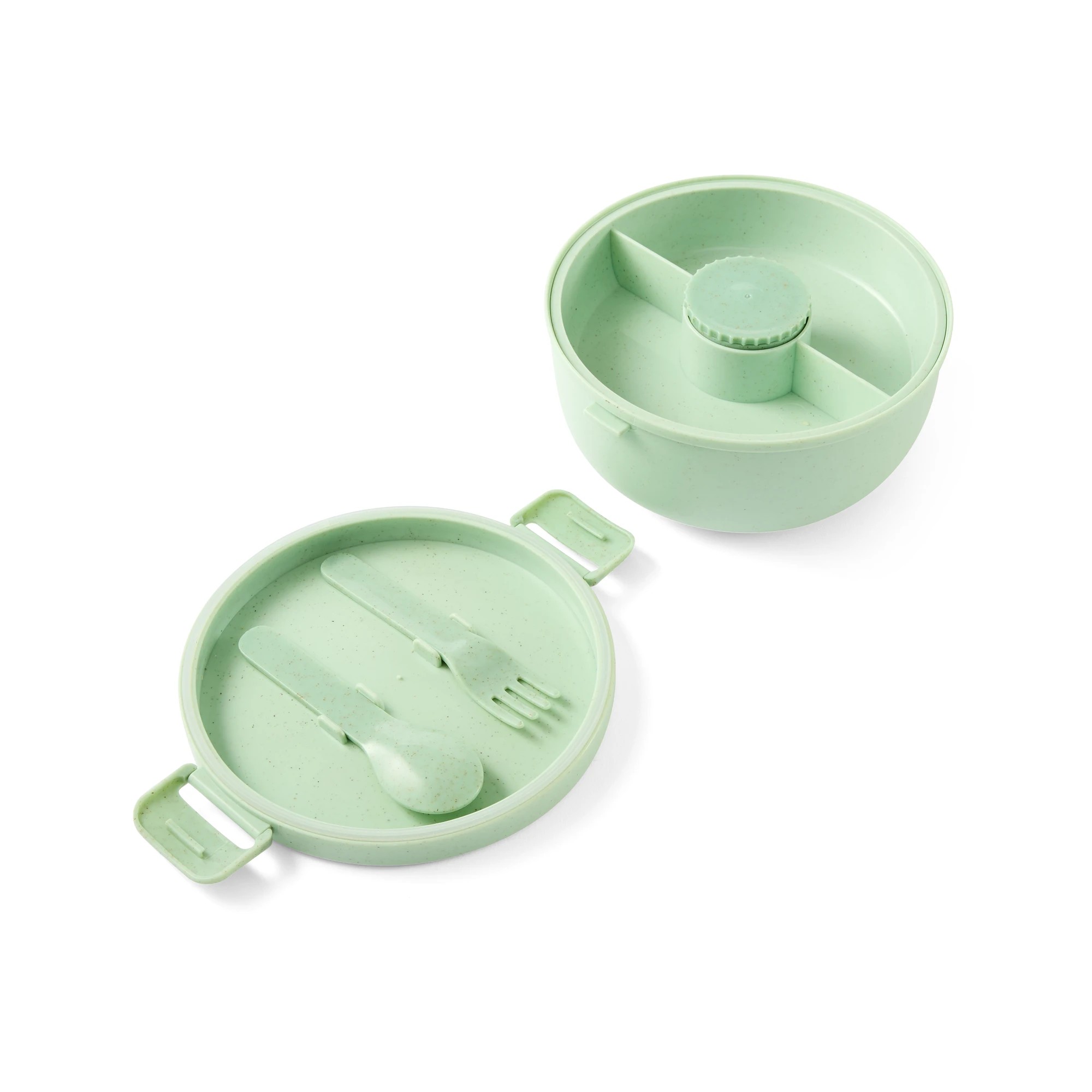 6 Green Wheat Straw Salad Bowl, 6 of 10