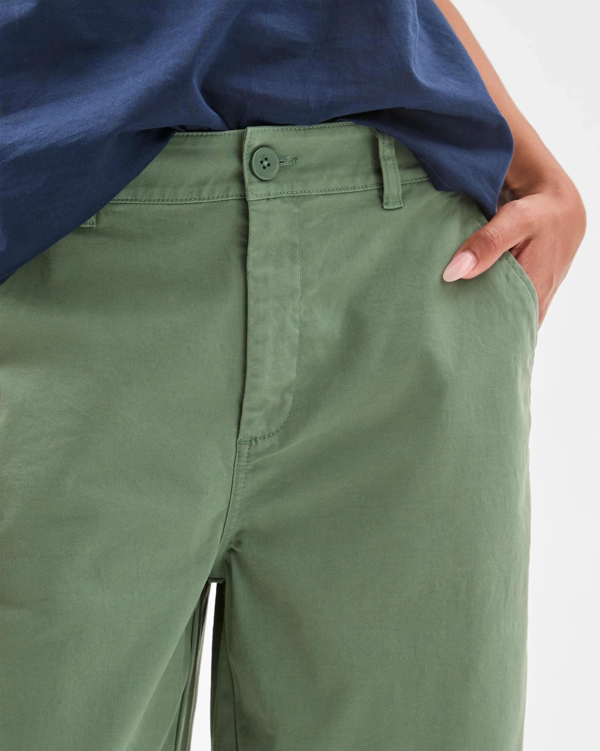 4 Target Australian Cotton Summer Crop Pants KALE, 4 of 6