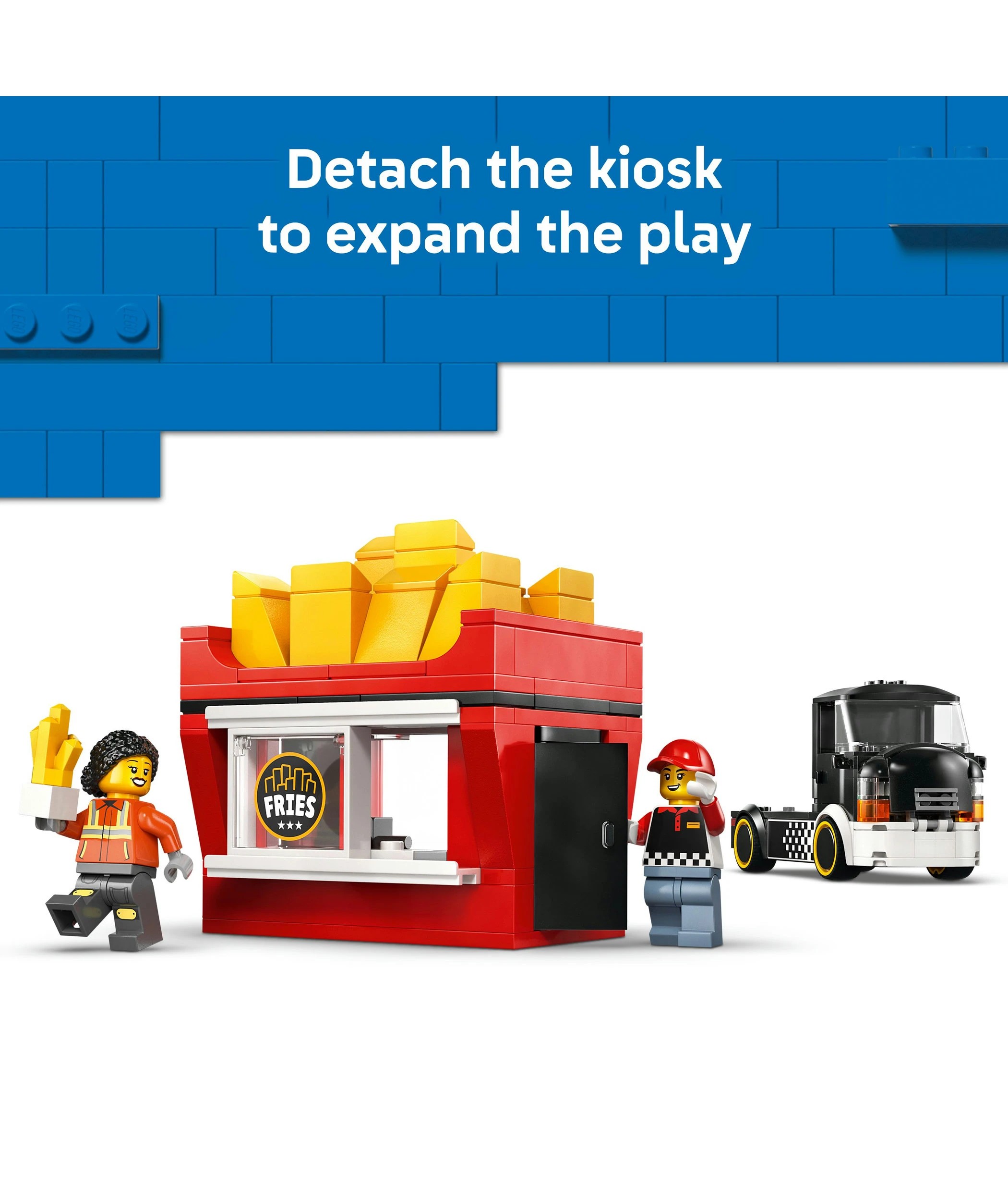 4 LEGO City Fries Food Truck 60488, 4 of 10
