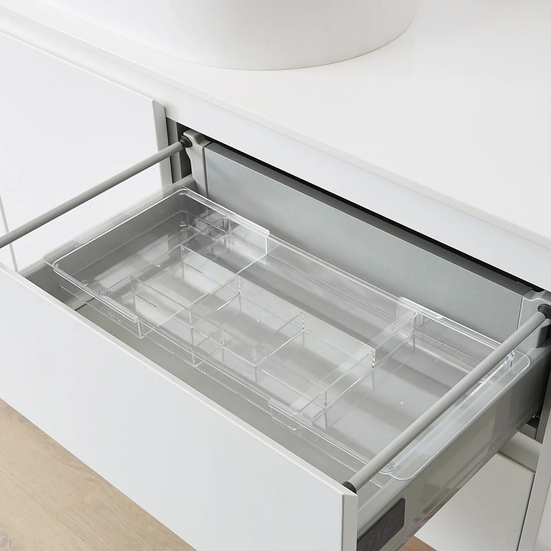2 Clear Extended Drawer Organiser, 2 of 9