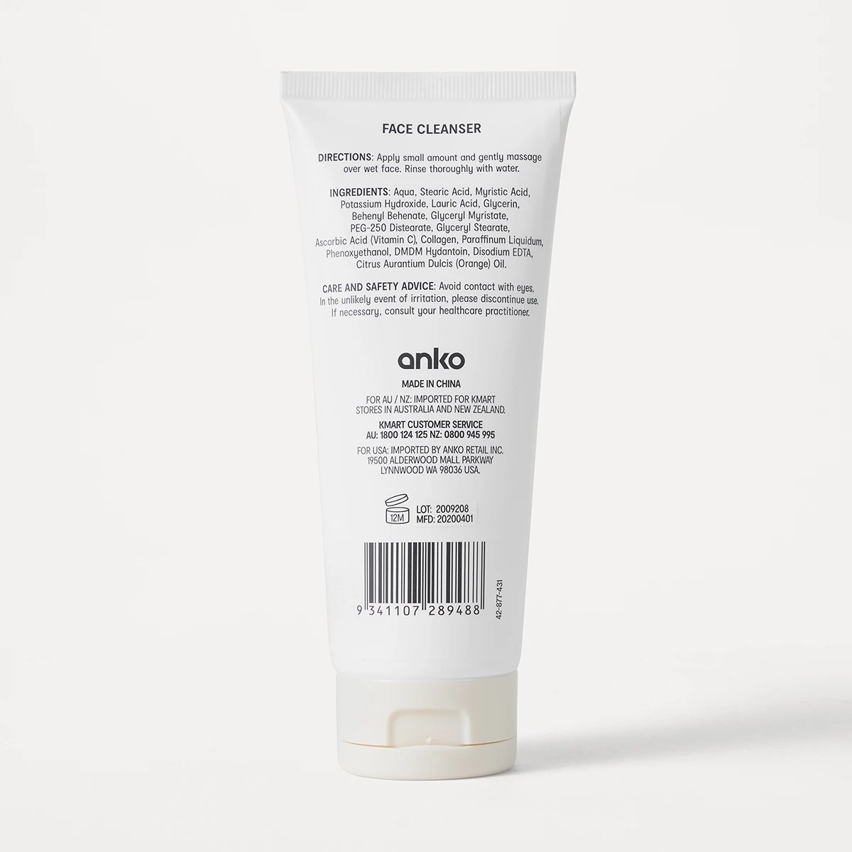 2 Vitamin C & Collagen Face Cleanser 150ml, 2 of 2