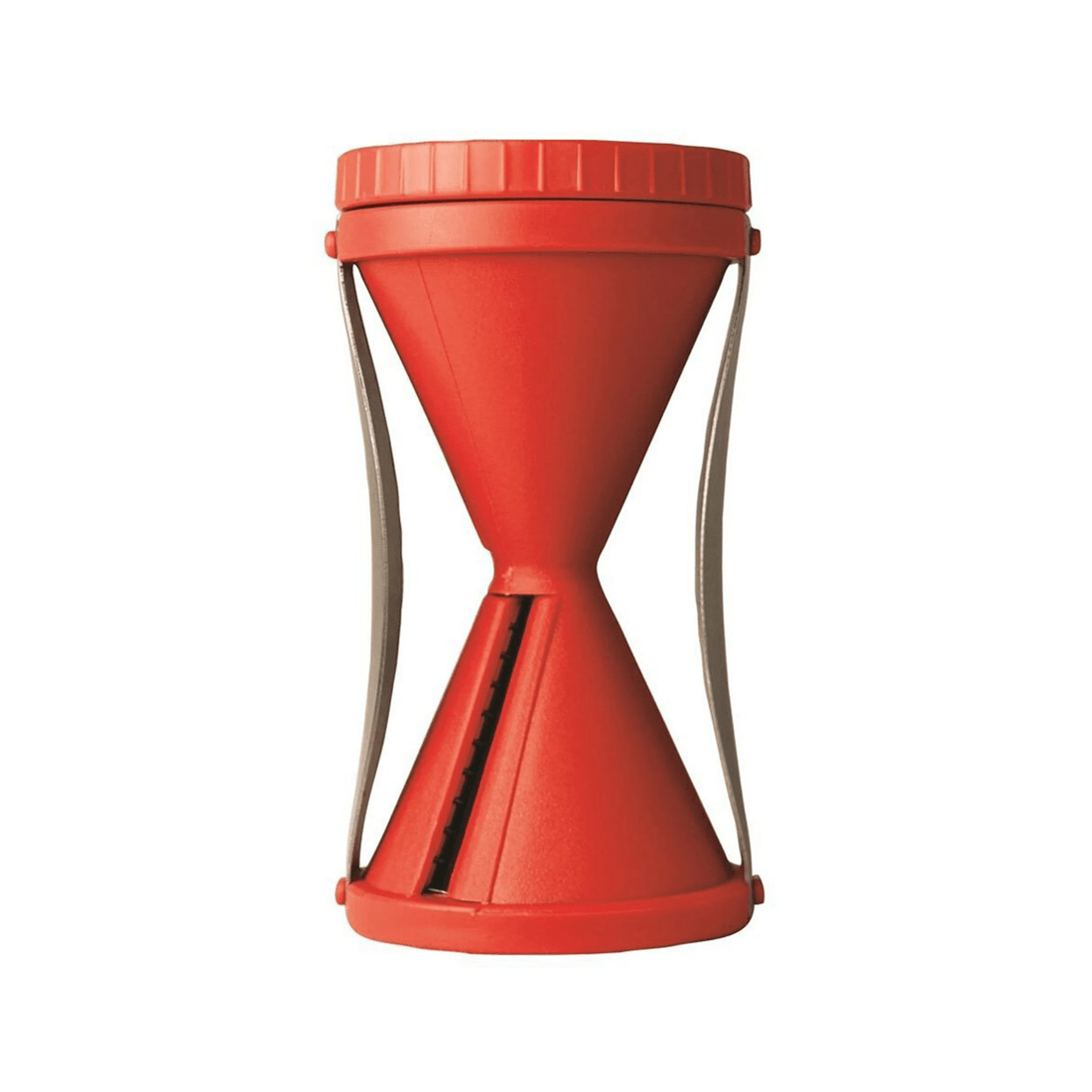 2 Avanti Veggie Spiretti Spiral Vegetable Cutter Dual End Spiral Slicer Tool
 - Red, 2 of 3