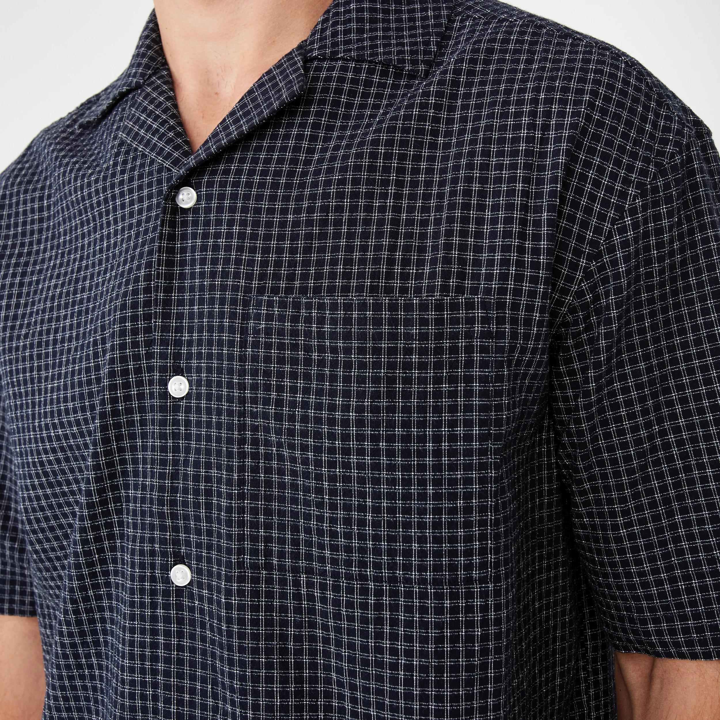 6 Boxy Check Shirt Sky Cptn, 6 of 10