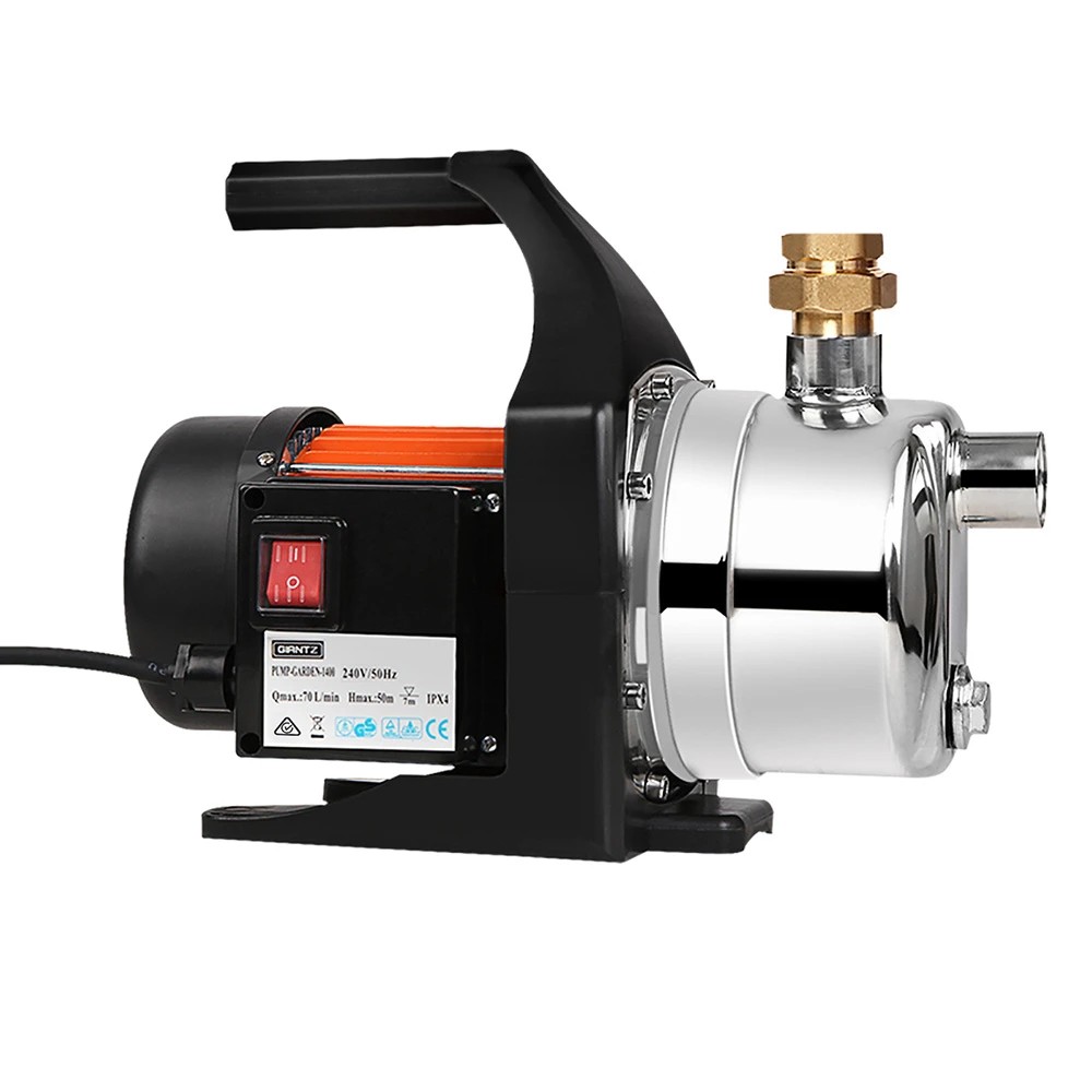 3 Giantz Garden Water Pump High Pressure 1500W Max. Tank Rain Farm Irrigation House - Orange, 3 of 6