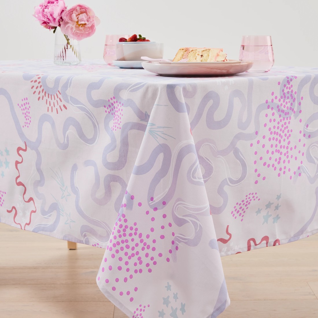 1 Rachael Sarra Flourish Tablecloth, 1 of 4