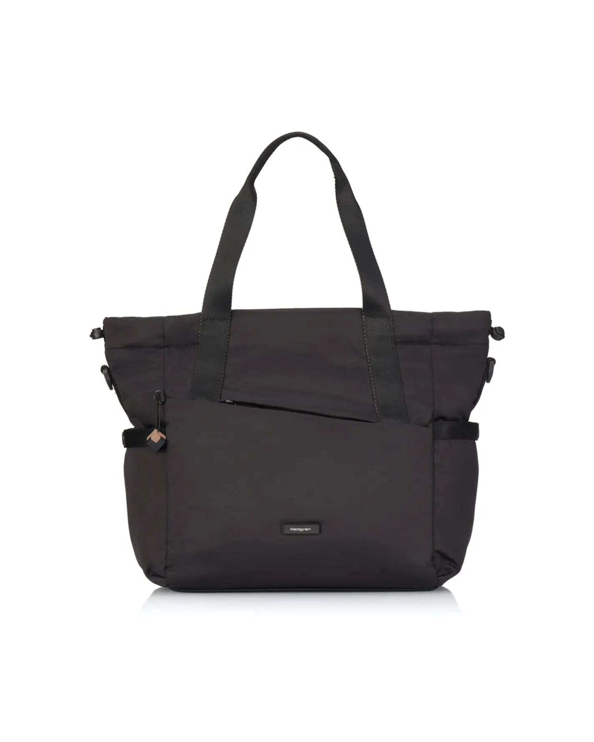 4 Hedgren Galactic Shoulder Bag Tote Water Repellent Polyester - Black, 4 of 7