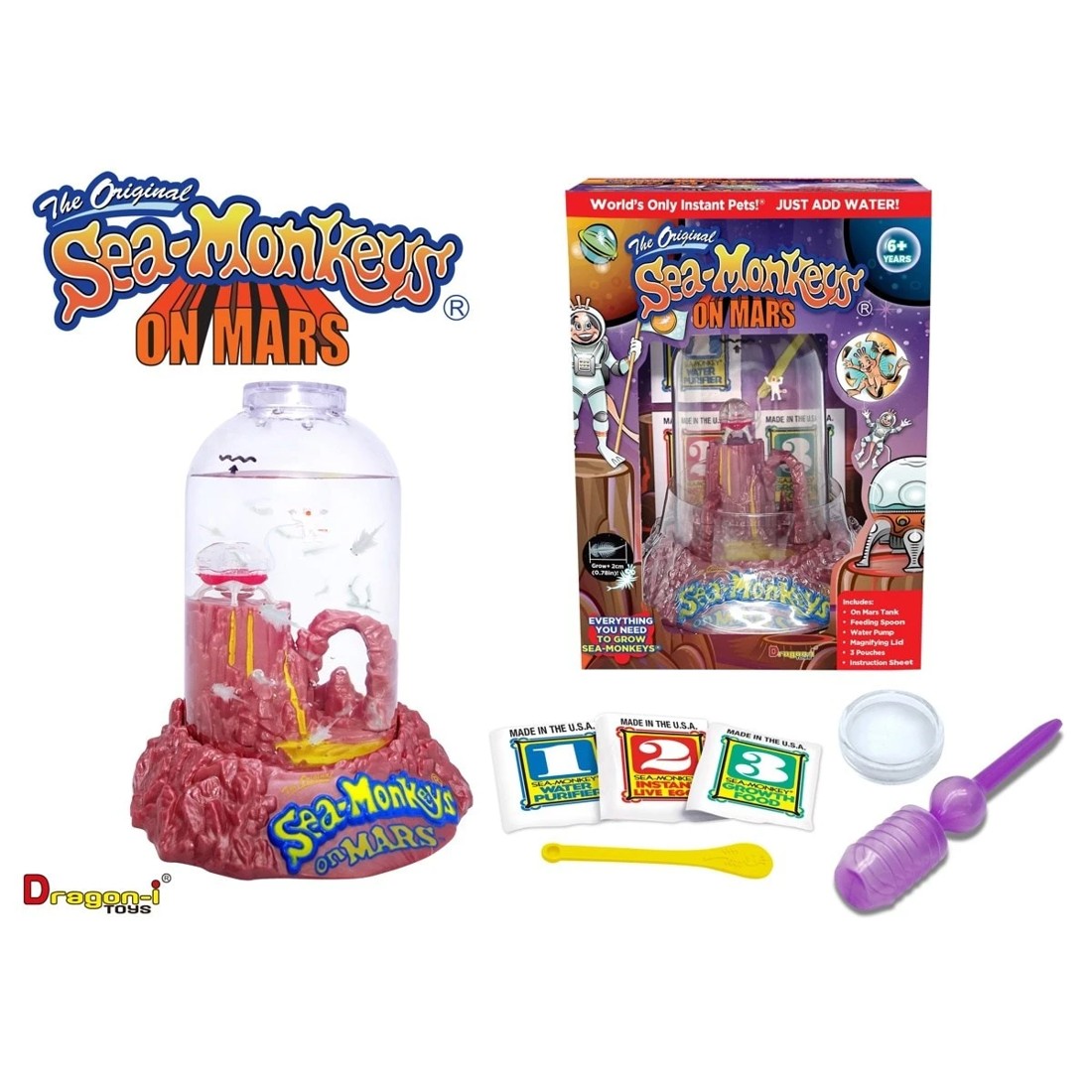 2 Sea-Monkeys Pets Playset - Assorted, 2 of 10