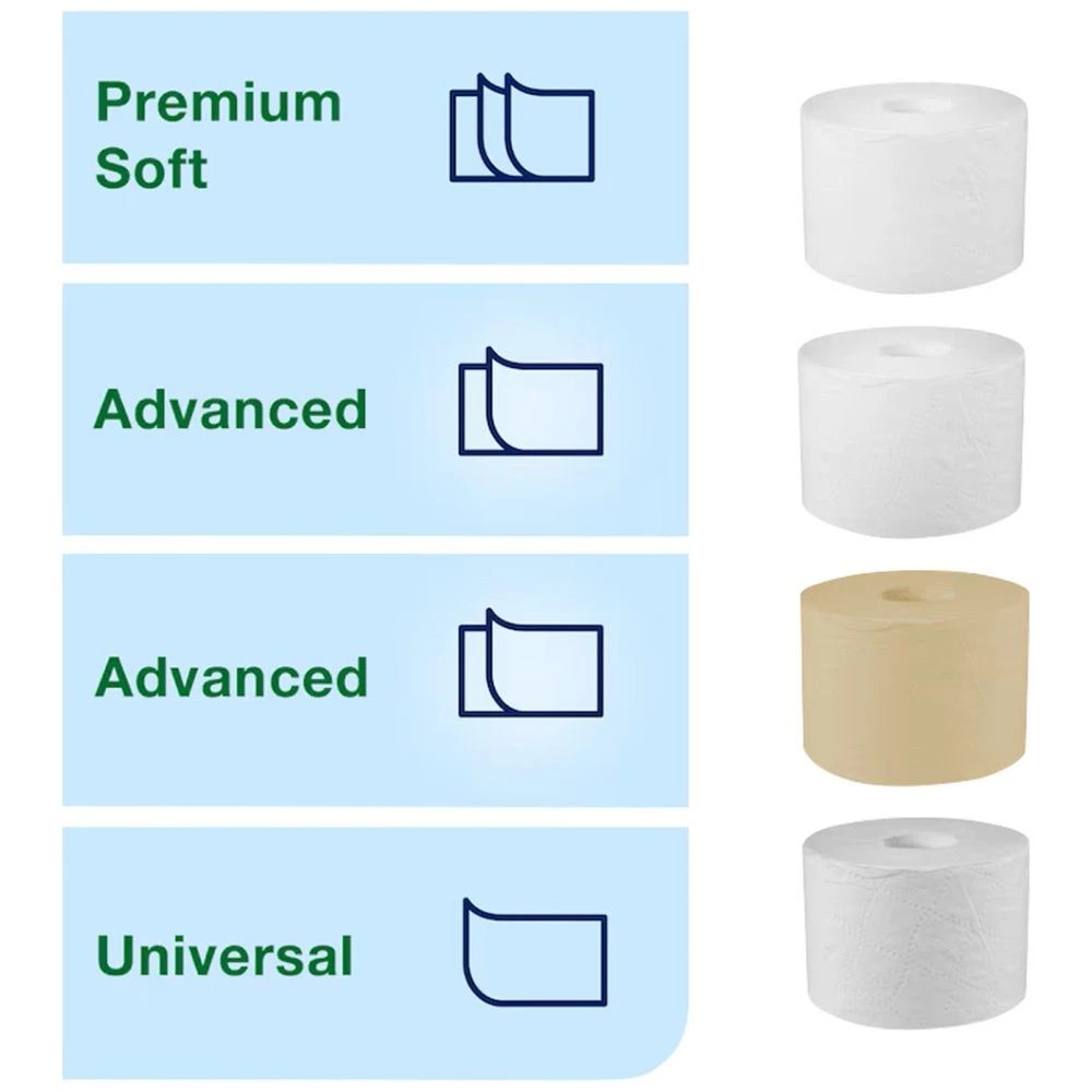 5 Tork Twin Mid-Size Toilet Roll Dispenser T7 White, 5 of 5