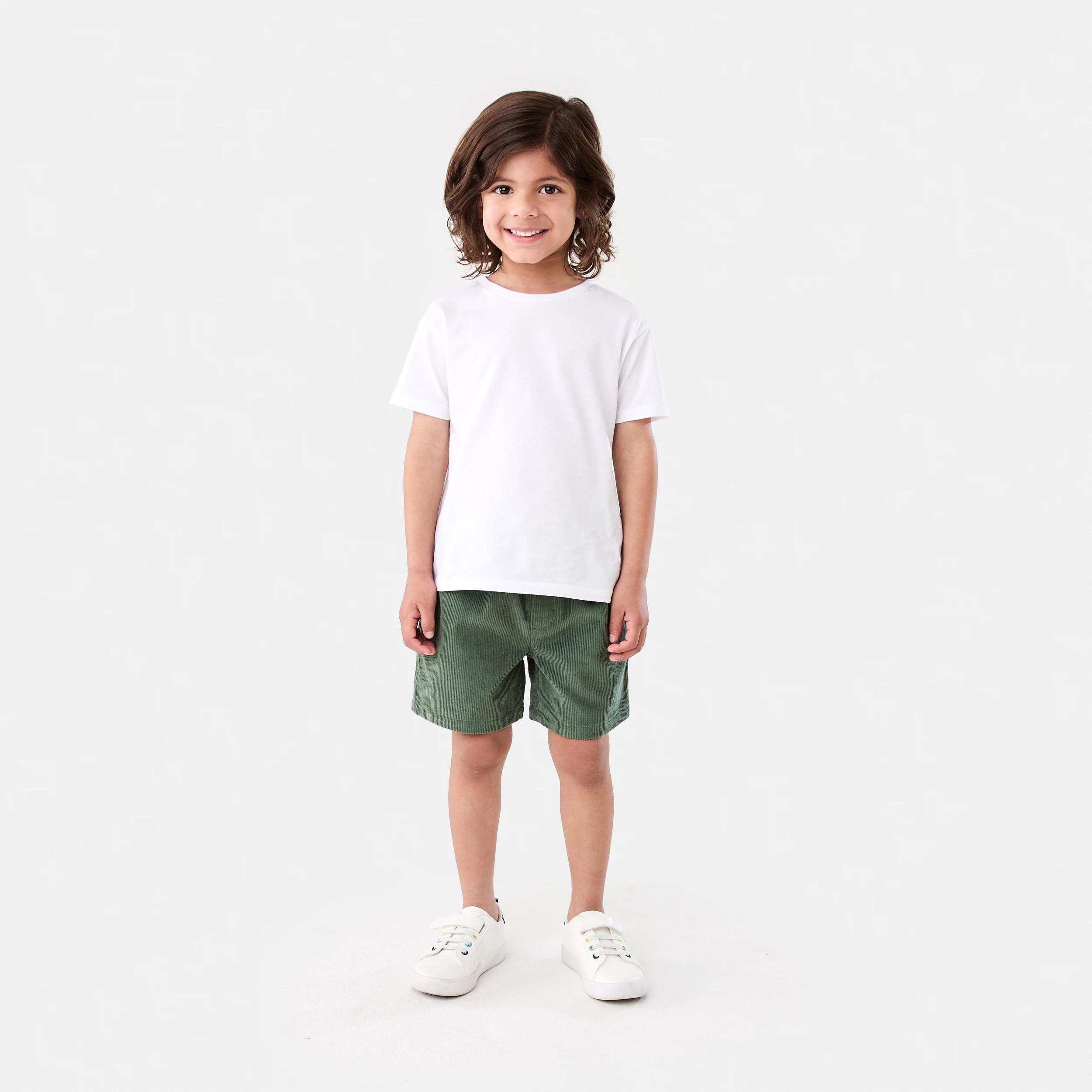 5 Corduroy Shorts Dm Grn, 5 of 6