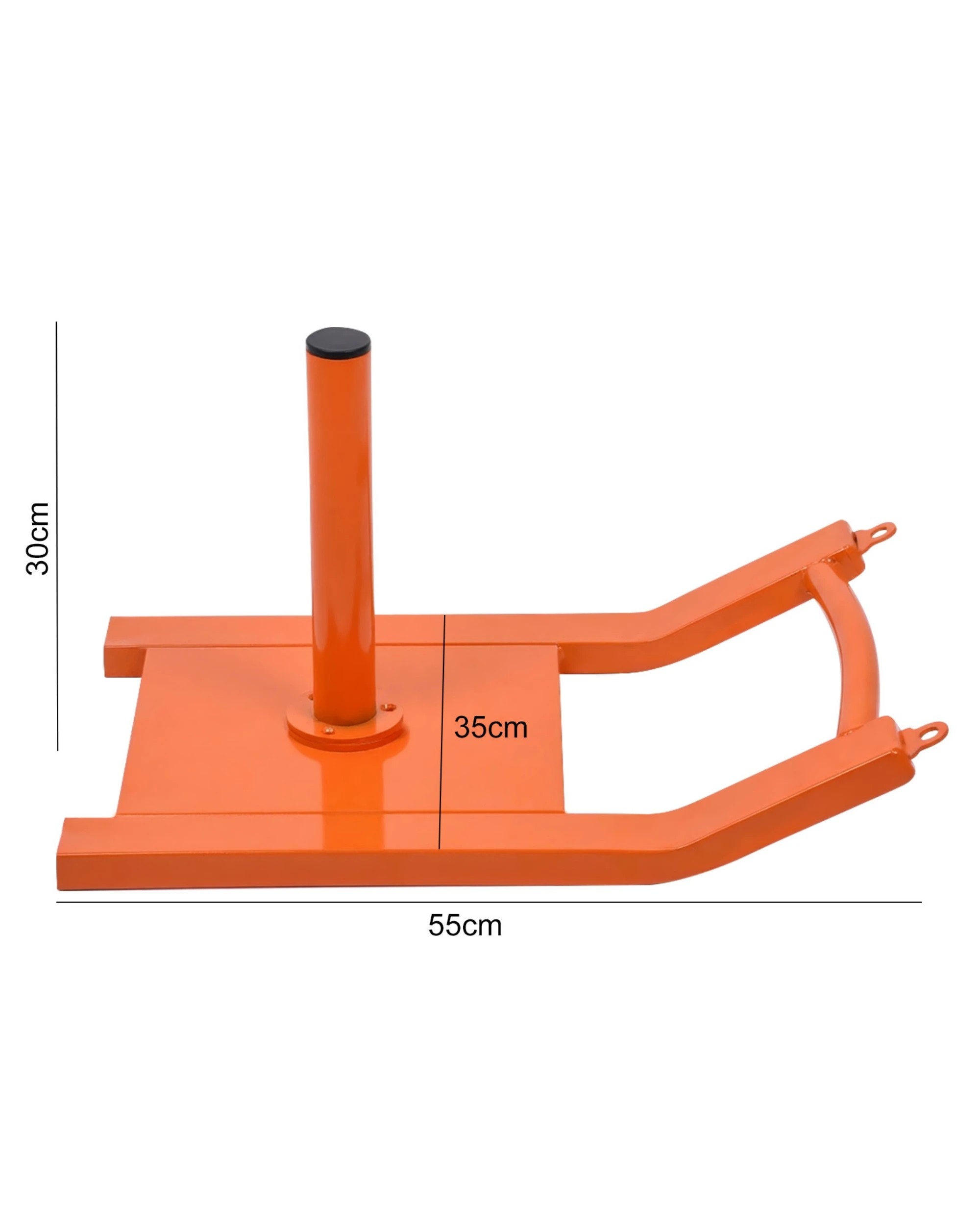 7 Advwin Weight Sled with 2 Weight Posts (1"/2") & Adjustable Shoulder Strap for Speed Improvement, 180kg Max Load, 7 of 8
