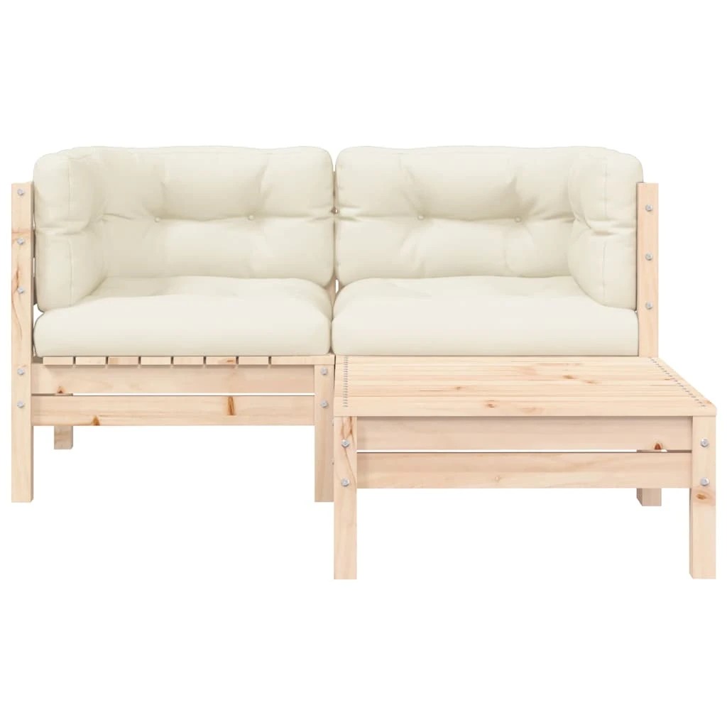 5 vidaXL Garden lounge set Modular - Beige, 5 of 9