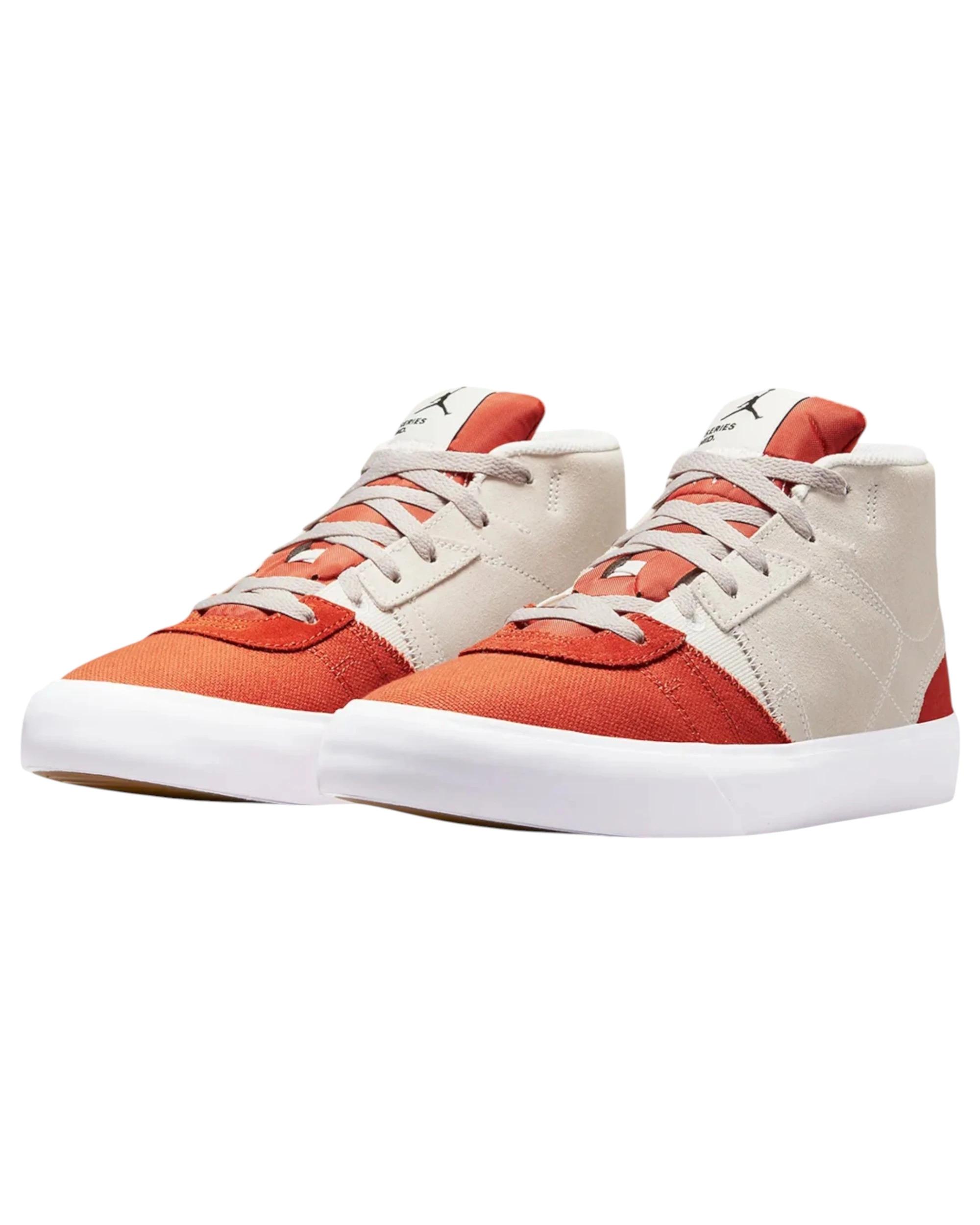 5 Nike Mens Jordan Series Mid Phantom/ Mantra Orange Shoes Phantom/ Mantra Orange, 5 of 8