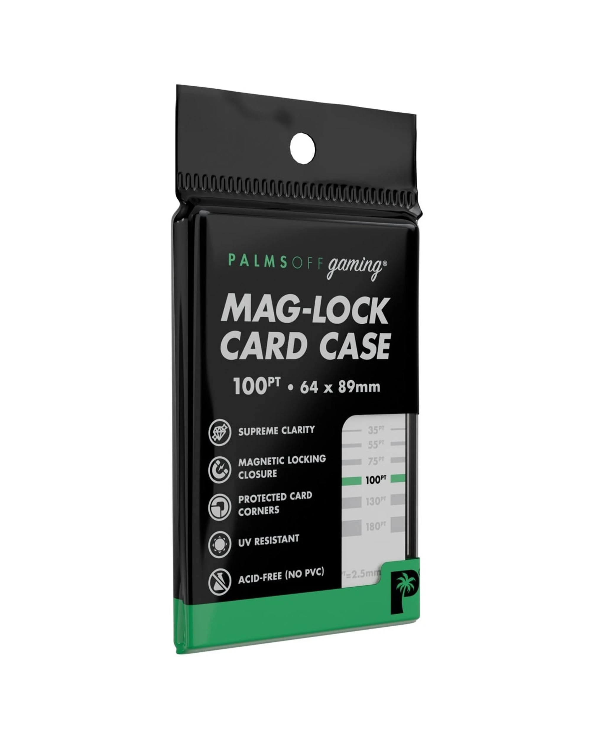 1 Palms Off Gaming 100pt Mag-Lock One-Touch Case - Clear, 1 of 4