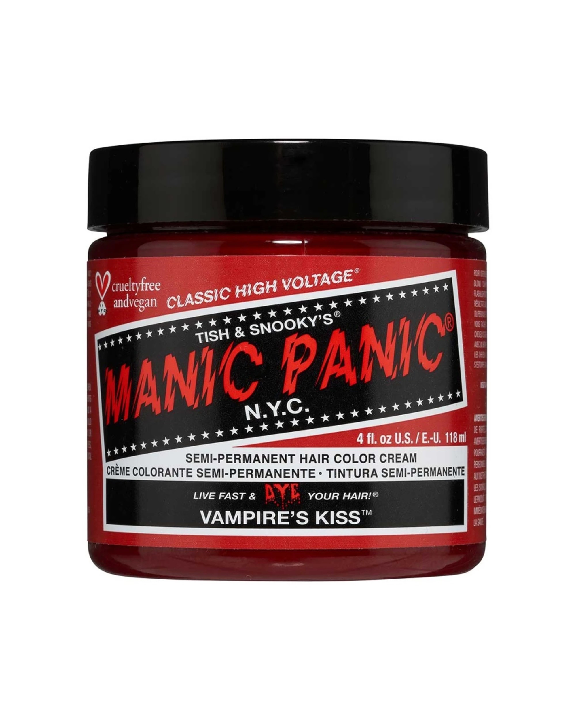 1 Manic Panic High Voltage Classic Hair Colour 118ml Vampire's Kiss - Red, 1 of 1