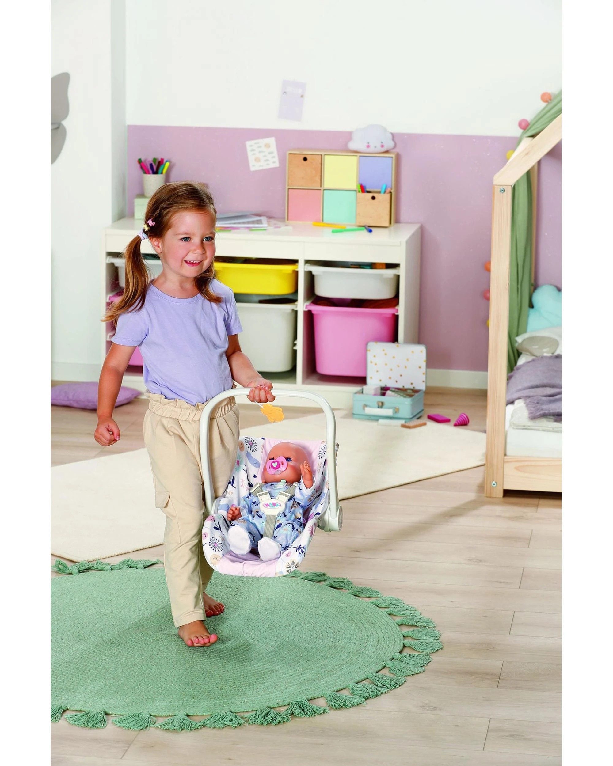 7 Baby Born Comfort Seat - Flower, 7 of 7