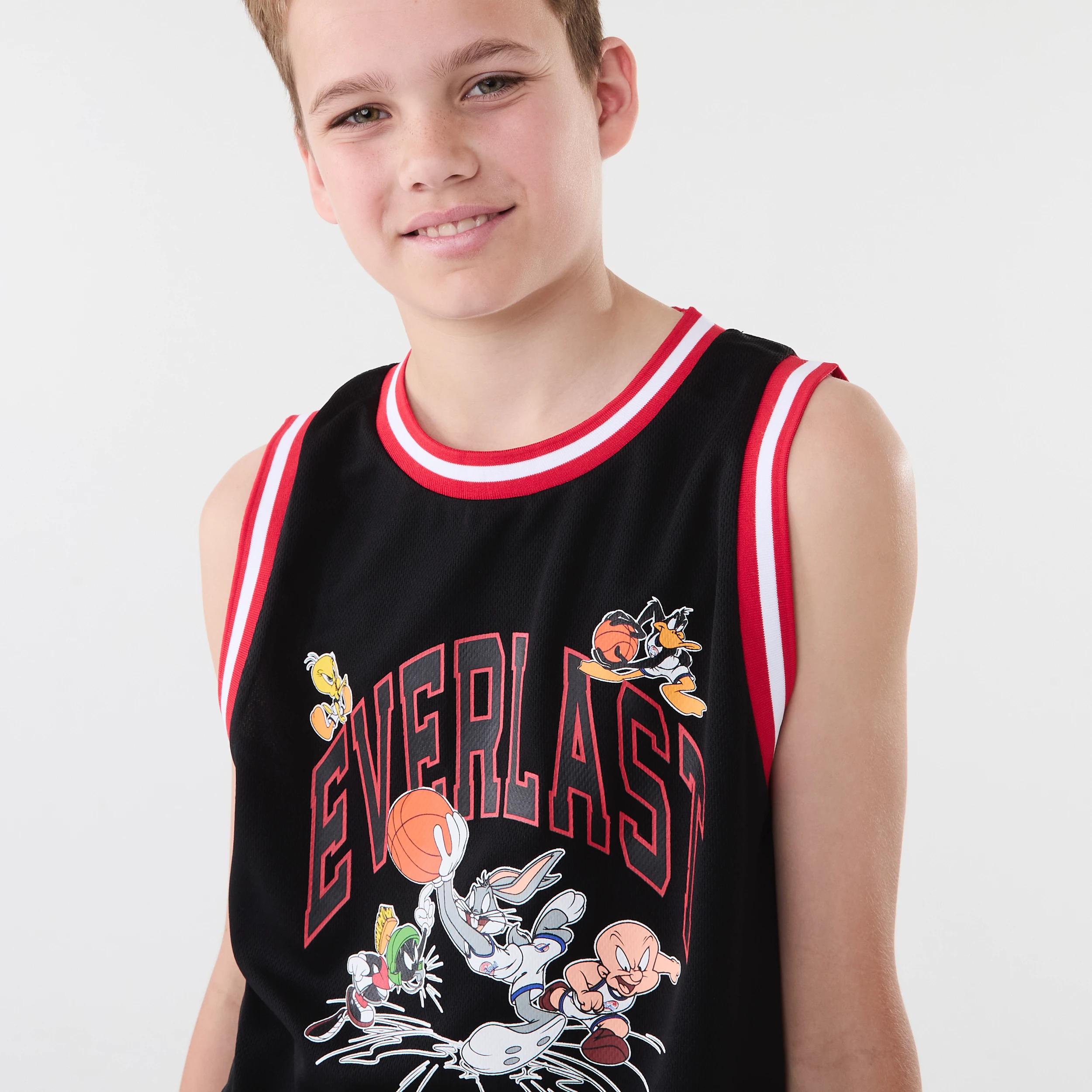 4 Everlast Kids Basketball Tank EVERLAST BLACK, 4 of 10