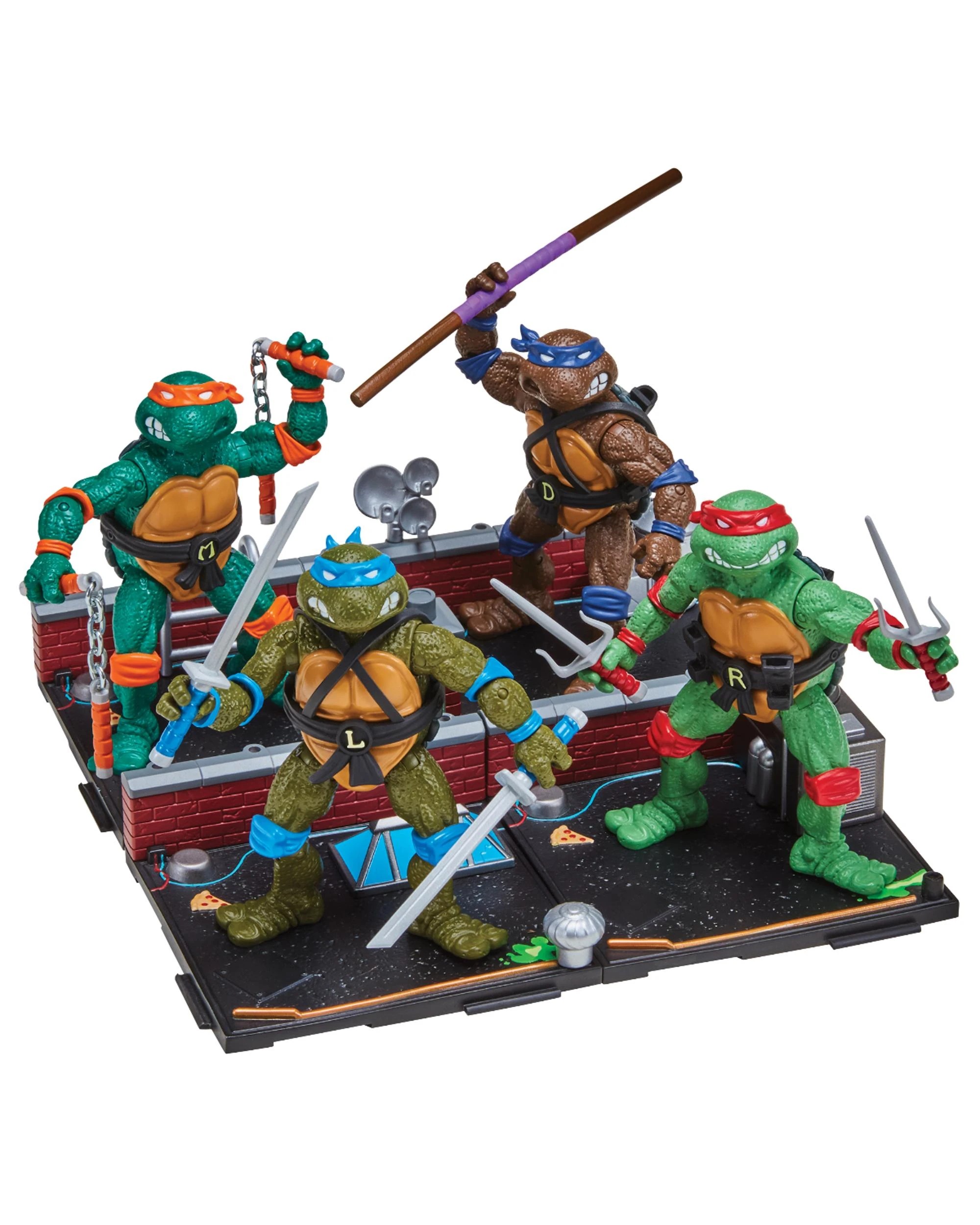 6 Teenage Mutant Ninja Turtles 1988 Remastered Donatello Action Figure, 6 of 7