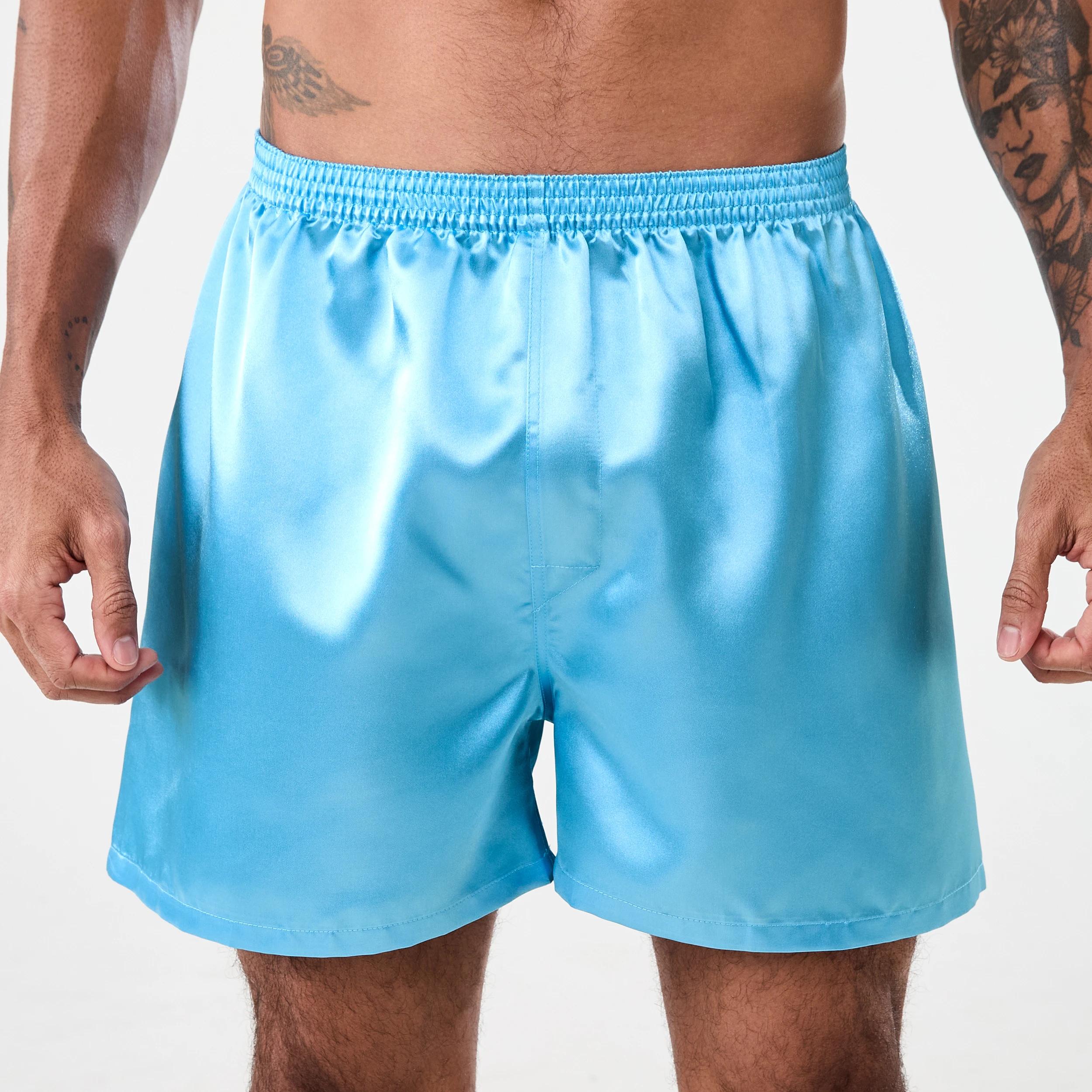 3 2 Pack Satin Boxers SHARK FEST, 3 of 6