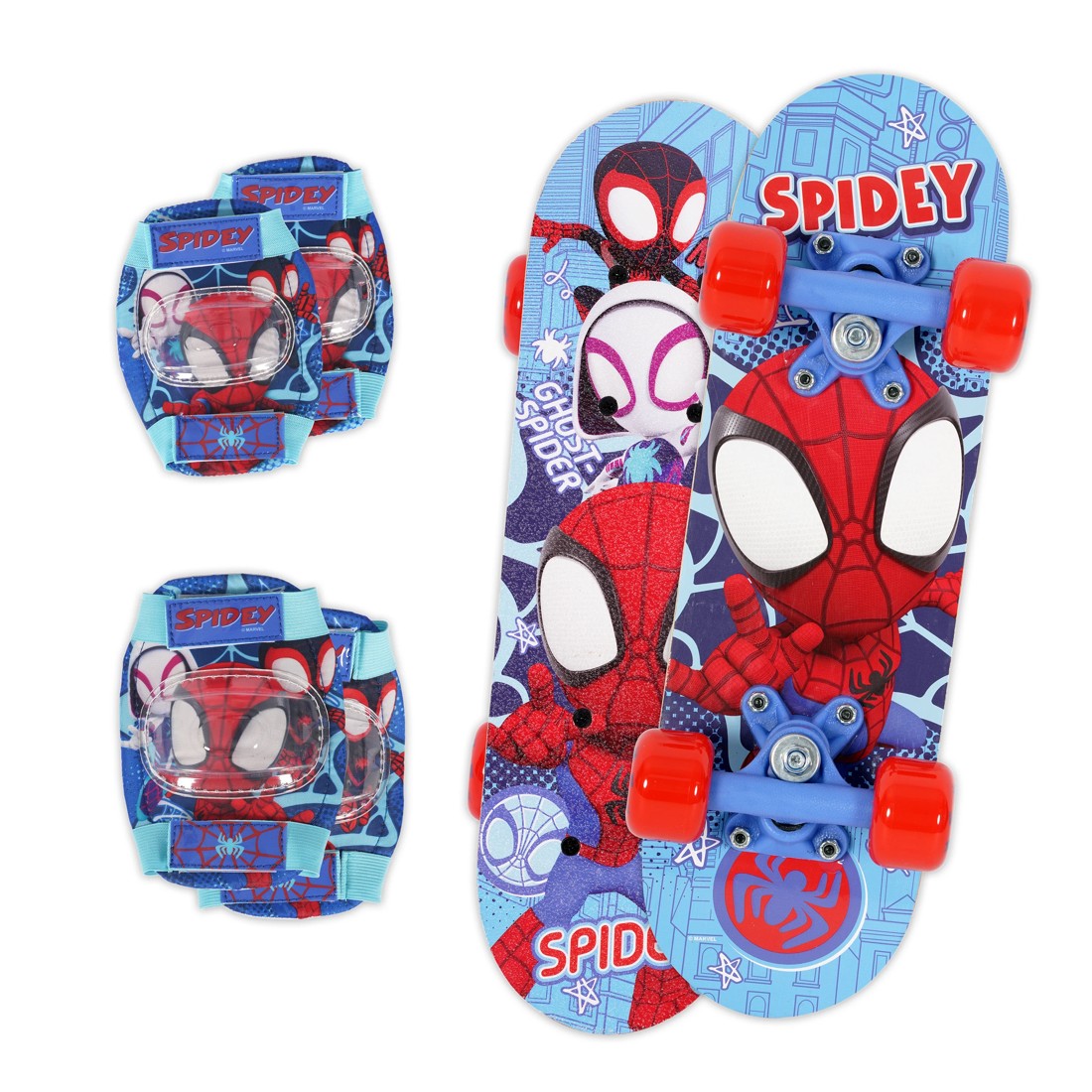 1 Disney Junior Marvel Spidey and his Amazing Friends Skateboard Combo Set, 1 of 5
