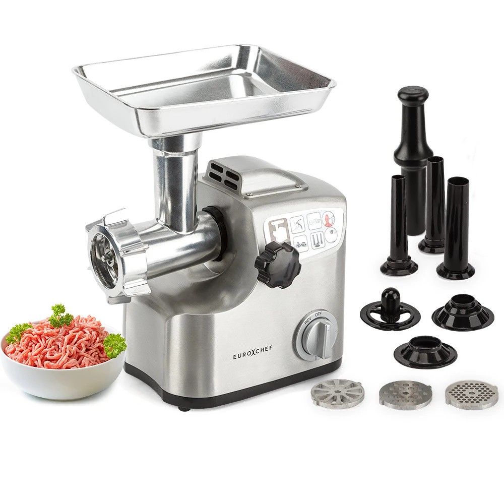 1 EuroChef 1800W Electric Commercial Meat Grinder, 1 of 1
