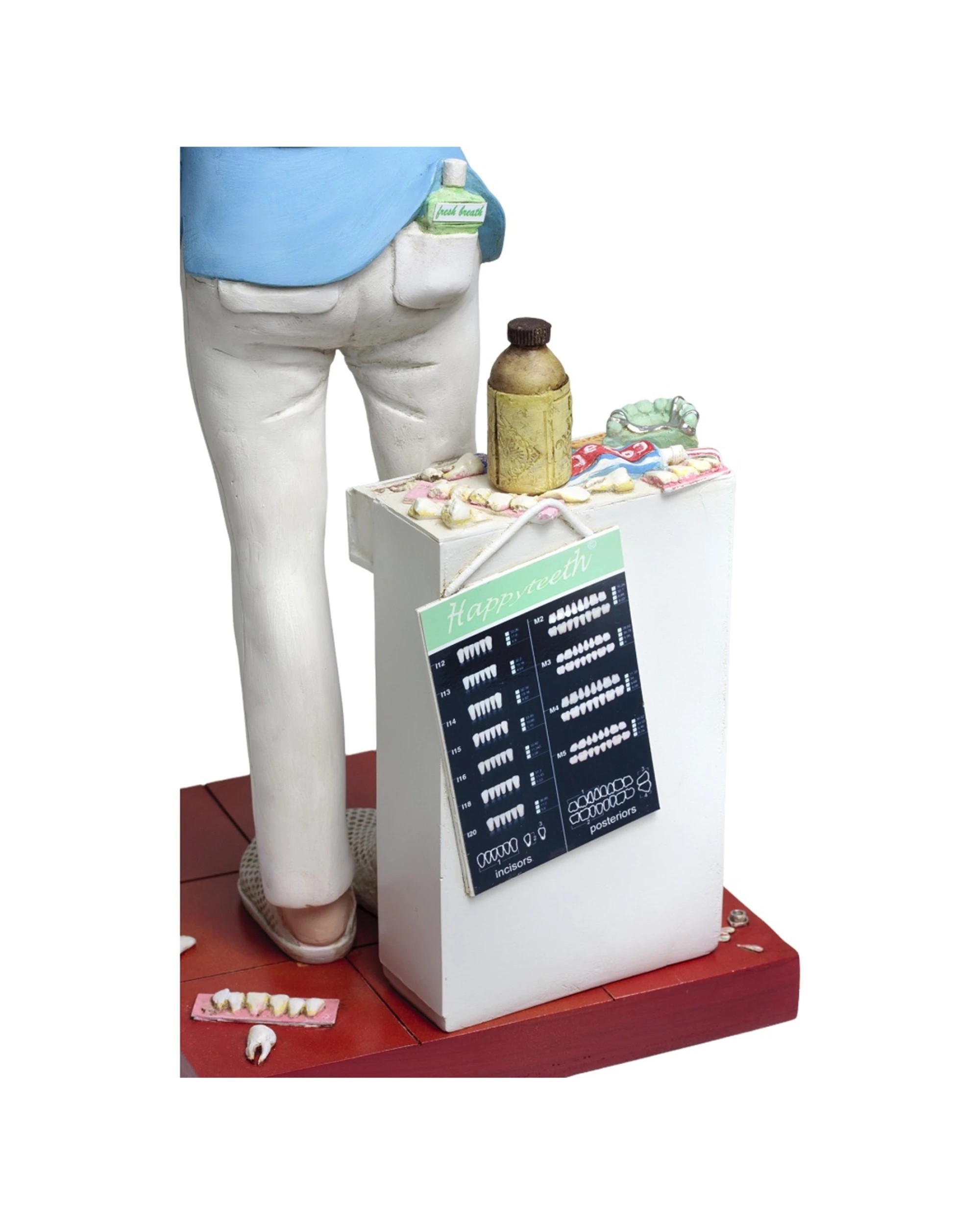7 The Comic Art of Guillermo Forchino Half Size Lady Dentist Figurine - Multi, 7 of 7