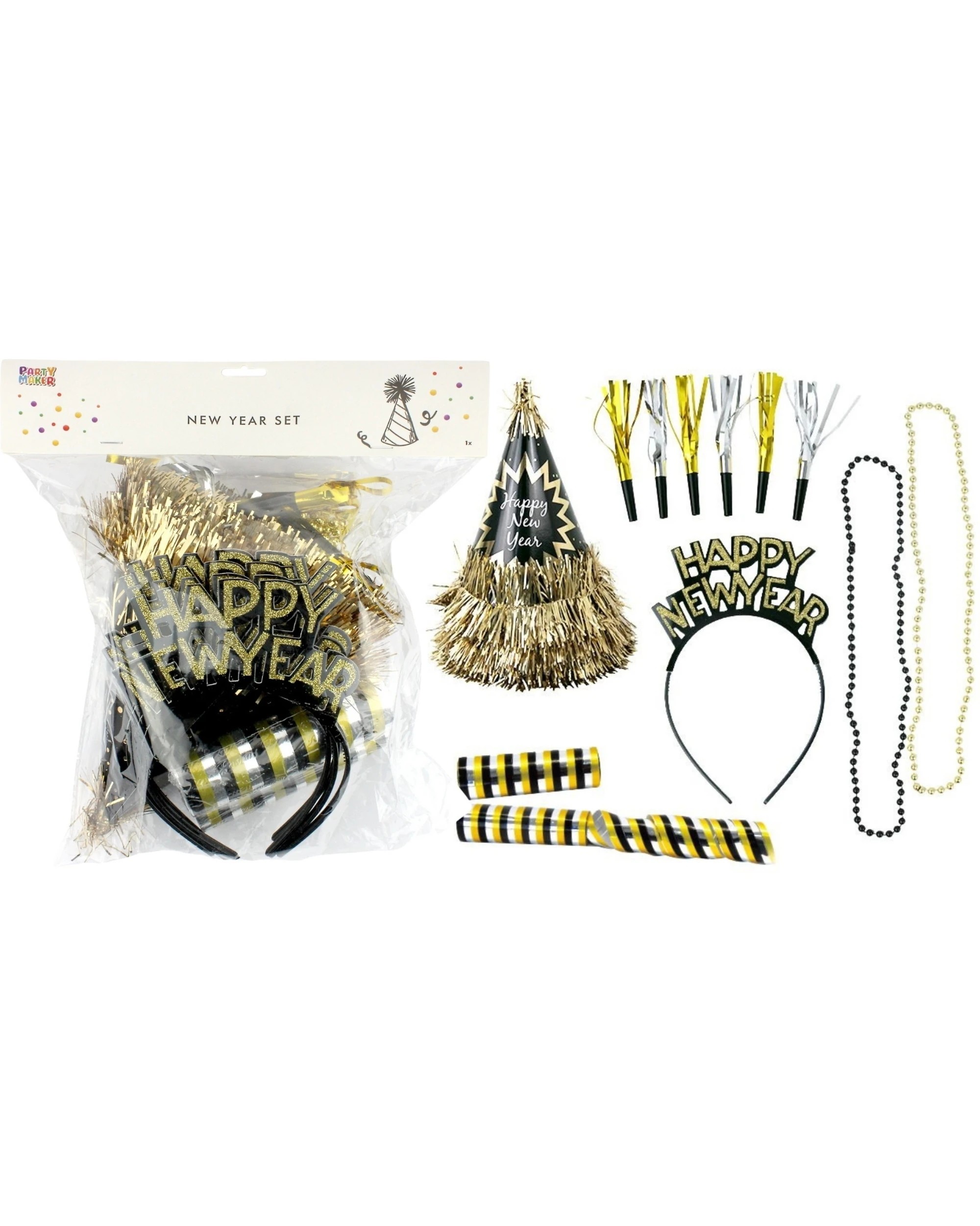1 Partyrama New Year Sparkling Celebrations Party Kit, 1 of 1