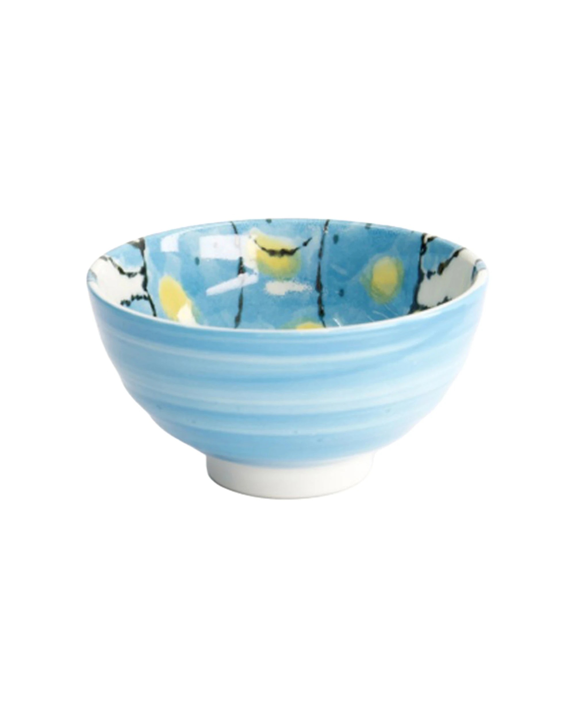 1 Tokyo Design Studio Seafood Rice Bowl Stylish Design 11x6cm Crab Light - Blue, 1 of 4