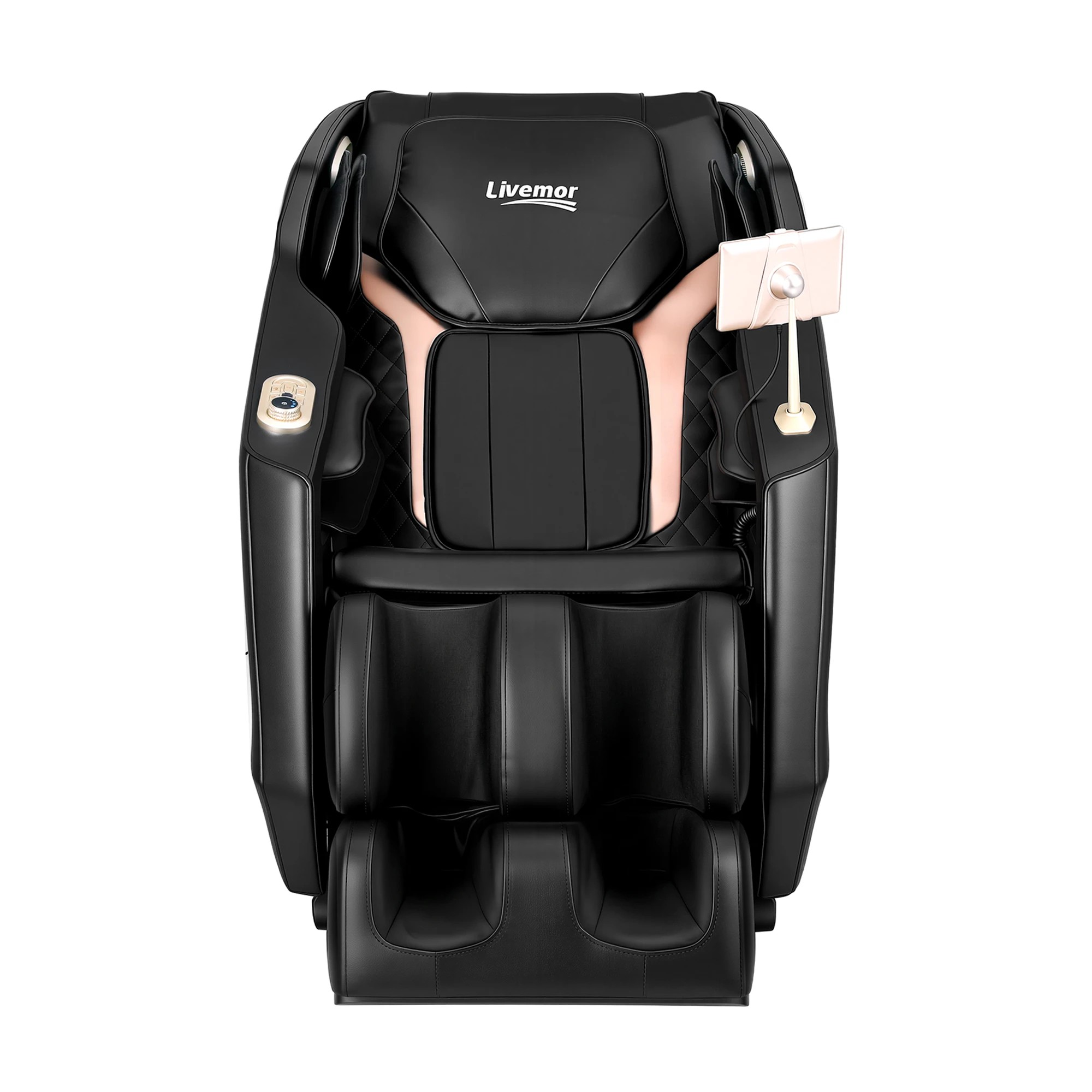 4 Livemor Flex Massage Chair Full Body 2026 Zero Gravity Recliner with Heat 24 Airbags Voice Control - Black, 4 of 10