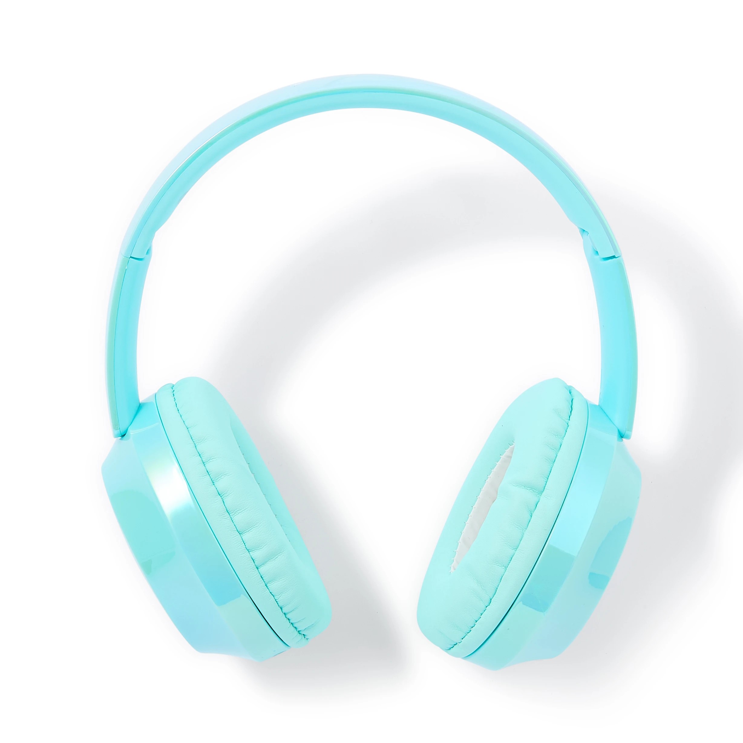 3 Iridescent Wireless Headphones - Blue, 3 of 10