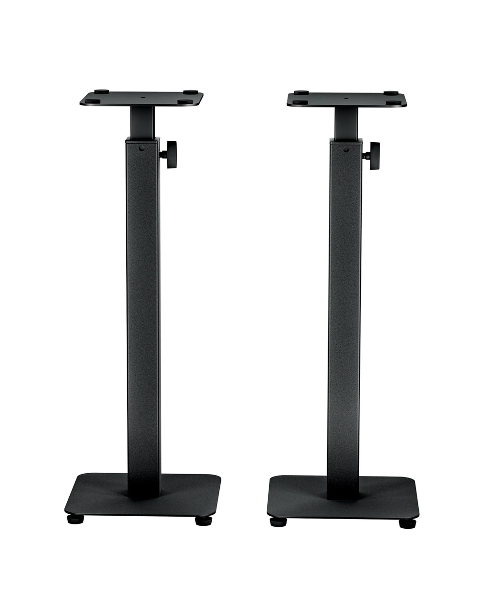 1 Alpha Speaker Stand 70-117cm Adjustable Height 2pcs - Black, 1 of 6