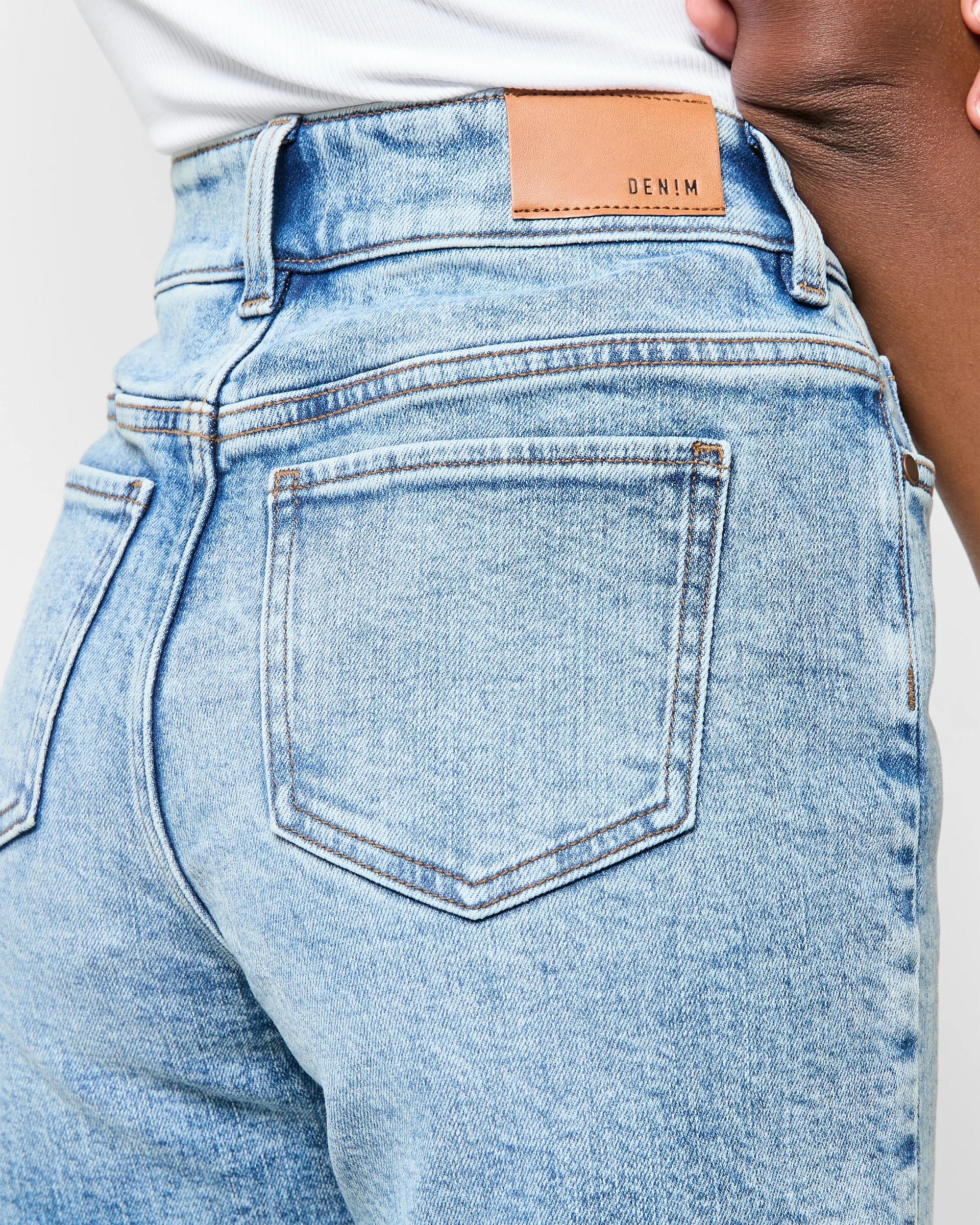 5 Target Petites A-line Denim Shorts DAYBREAK BLUE, 5 of 5