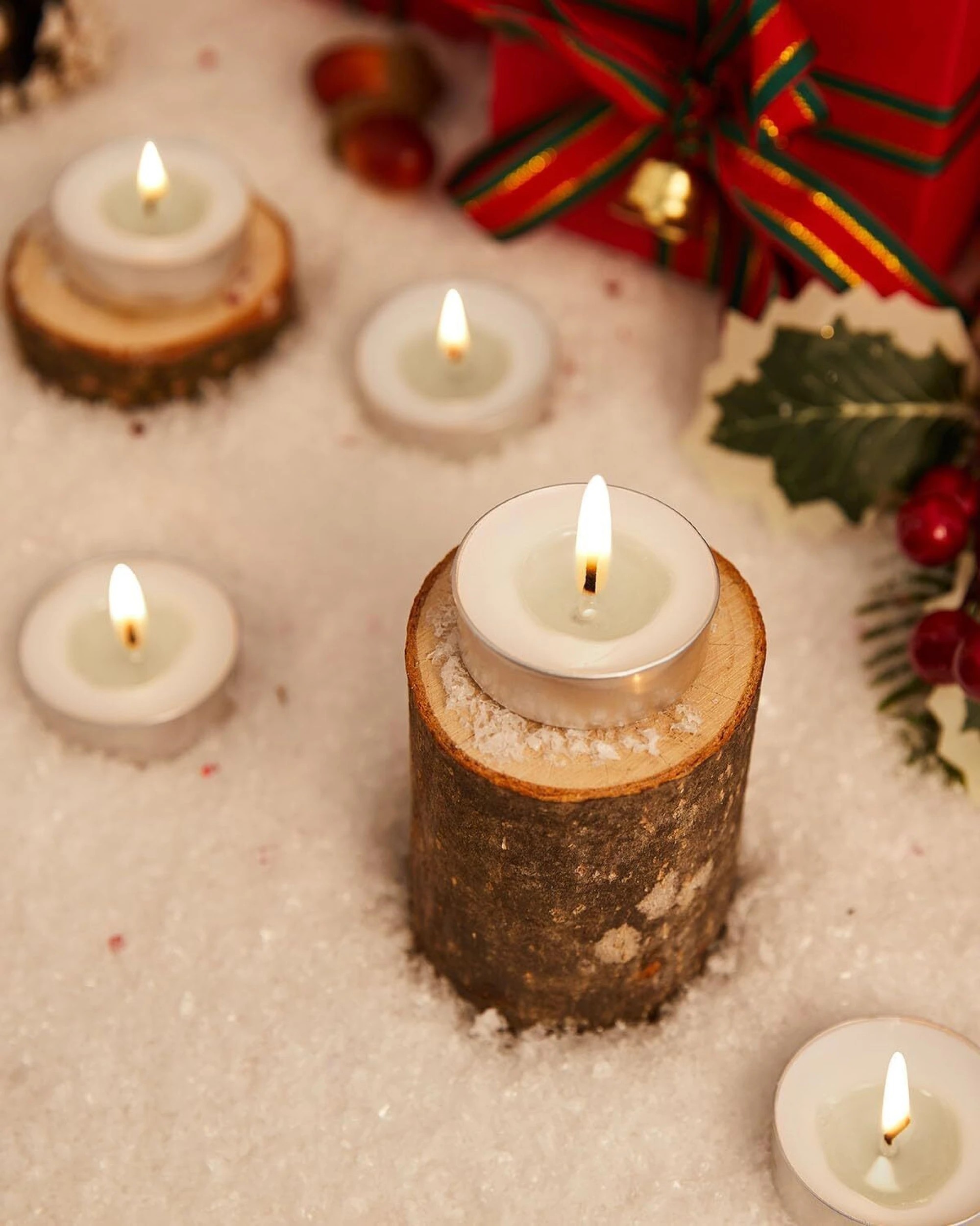 4 BR Home Tealight Candles - 600-Pack with 9-Hour Burn Time, Smokeless Crystal Wax, 4 of 7