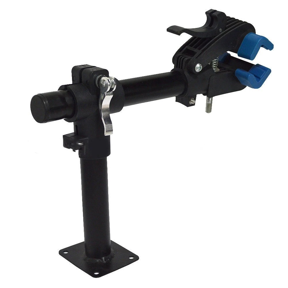 1 Elora Bicycle Bike Wall Rack Mount Steel Stand Holder Garage Repair Platform Hanger Storage, 1 of 8