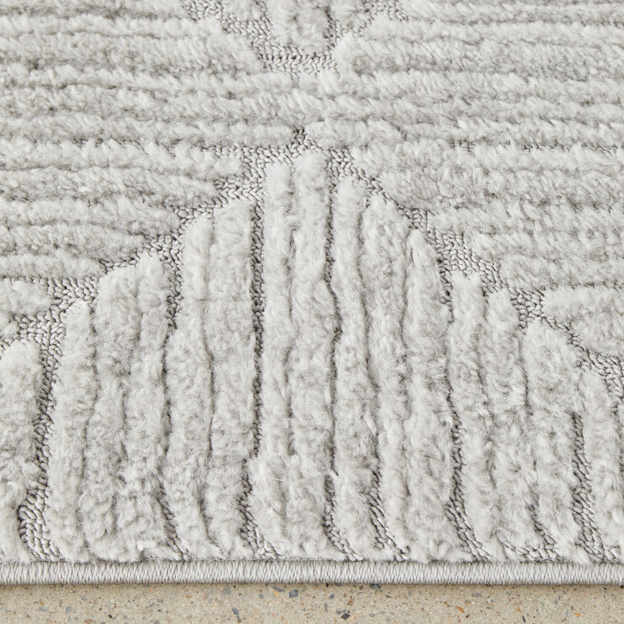4 Common Ground Rugs Lyrica Shilo 290x200cm - Large Floor Rug - Silver, 4 of 7