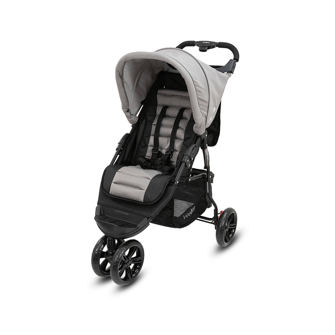 2 Vee Bee Navigator Foldable Stroller Pram Suitable From Birth Fauna 100cm
 - Grey, 2 of 9