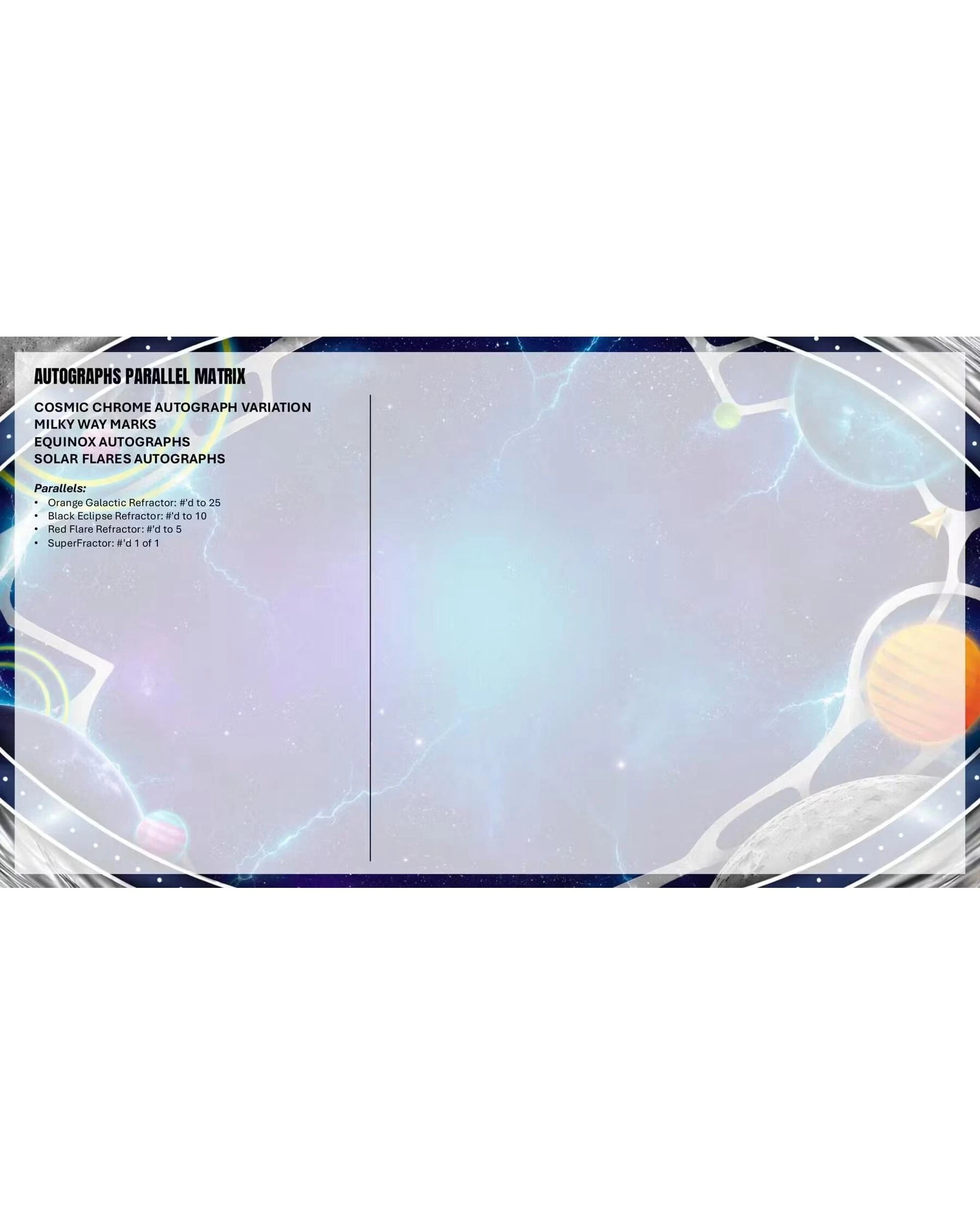 9 Topps 2026 Cosmic Chrome WWE Wrestling Hobby Pack, 9 of 9