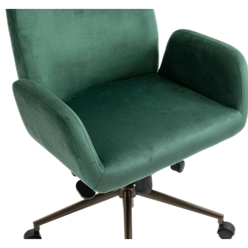 5 Lindenberg Chair Velvet Green Ergonomic Chairs and Desk Chairs, 5 of 10