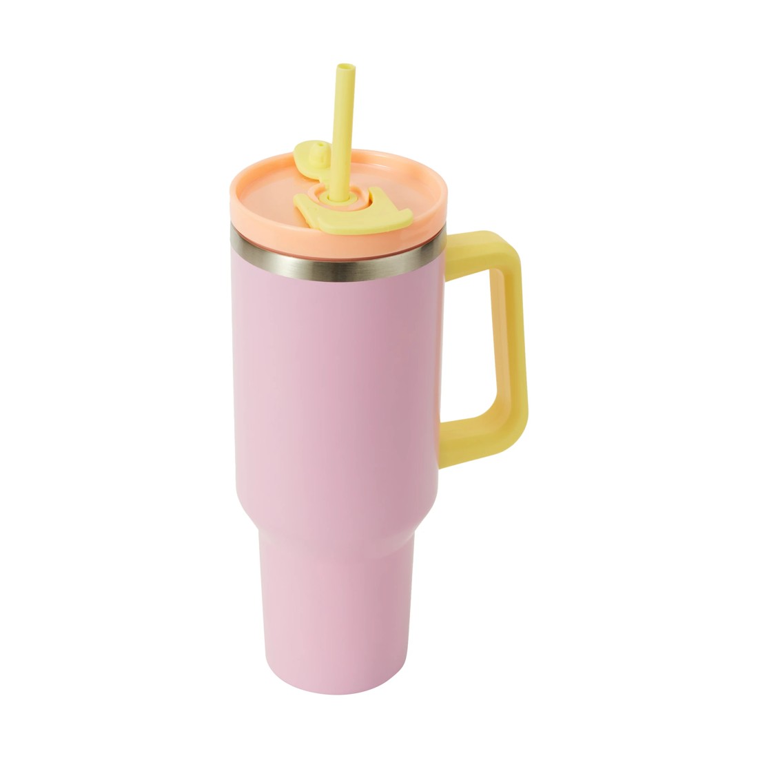 1 1.18L Pink Jumbo Tumbler with Handle, 1 of 7