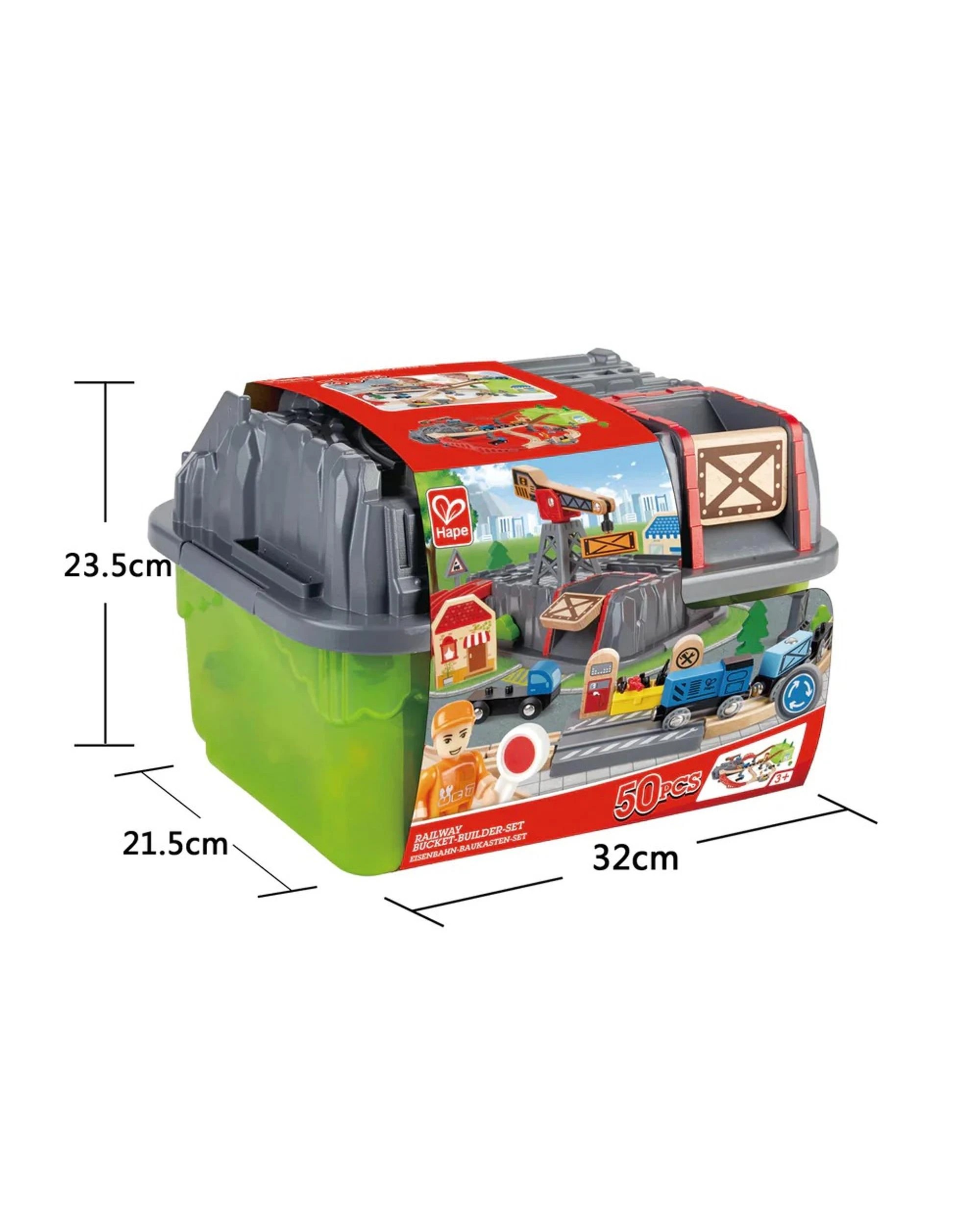 6 Hape Railway Bucket Builder Set, 6 of 6