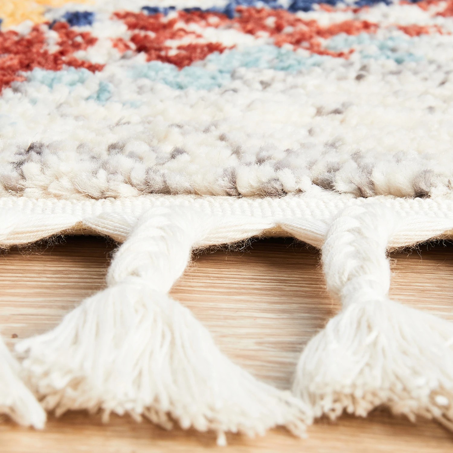 7 Common Ground Rugs Medina 222 400x300cm - Extra Extra Large Power Loomed Pet Friendly Floor Rug - Natural, 7 of 8