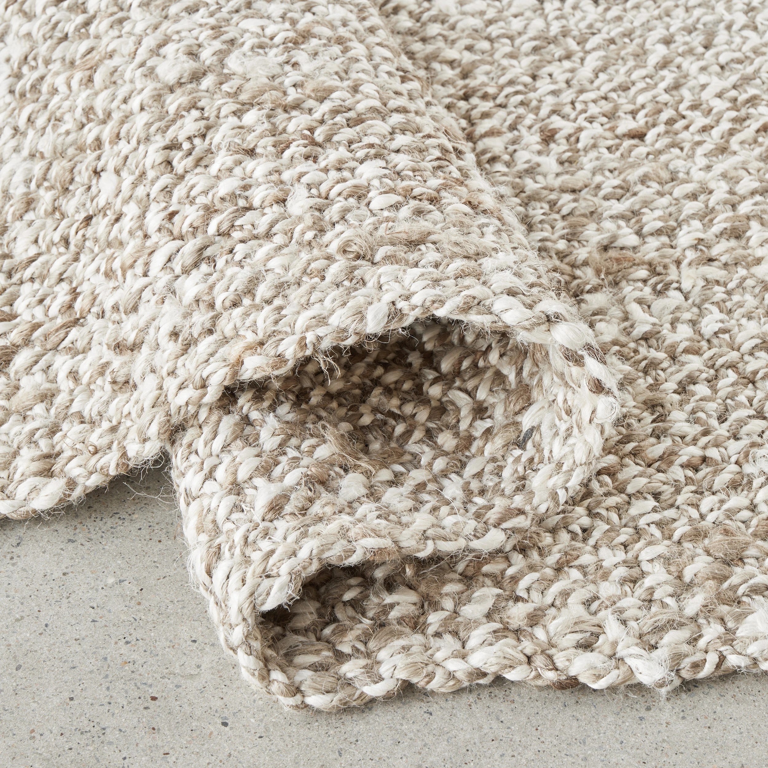 6 Common Ground Rugs Kingsley Parker 225x155cm - Medium Jute Rug - Grey, 6 of 6