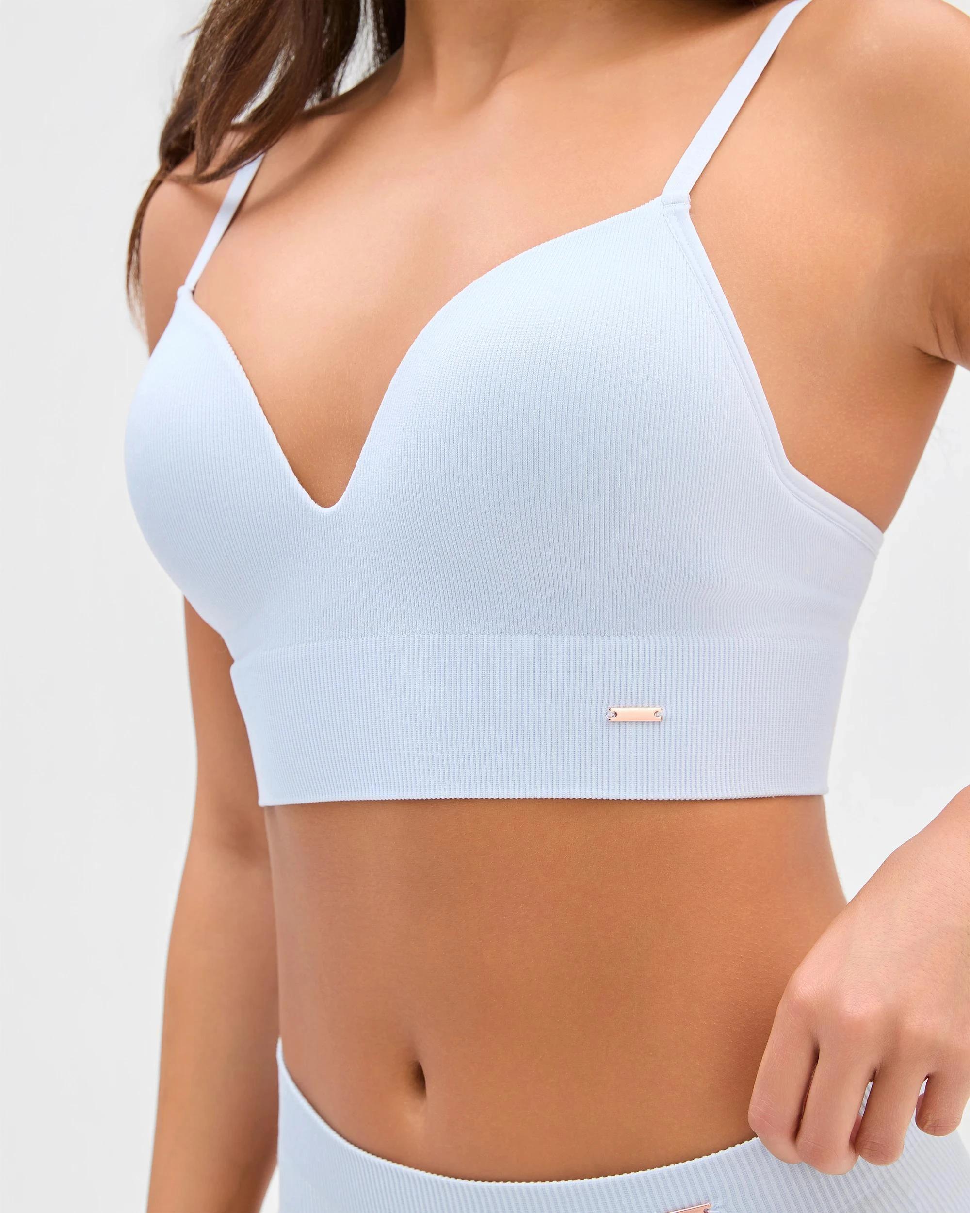5 Ribbed Seamfree Push Up Crop - Lily Loves HEATHER, 5 of 5
