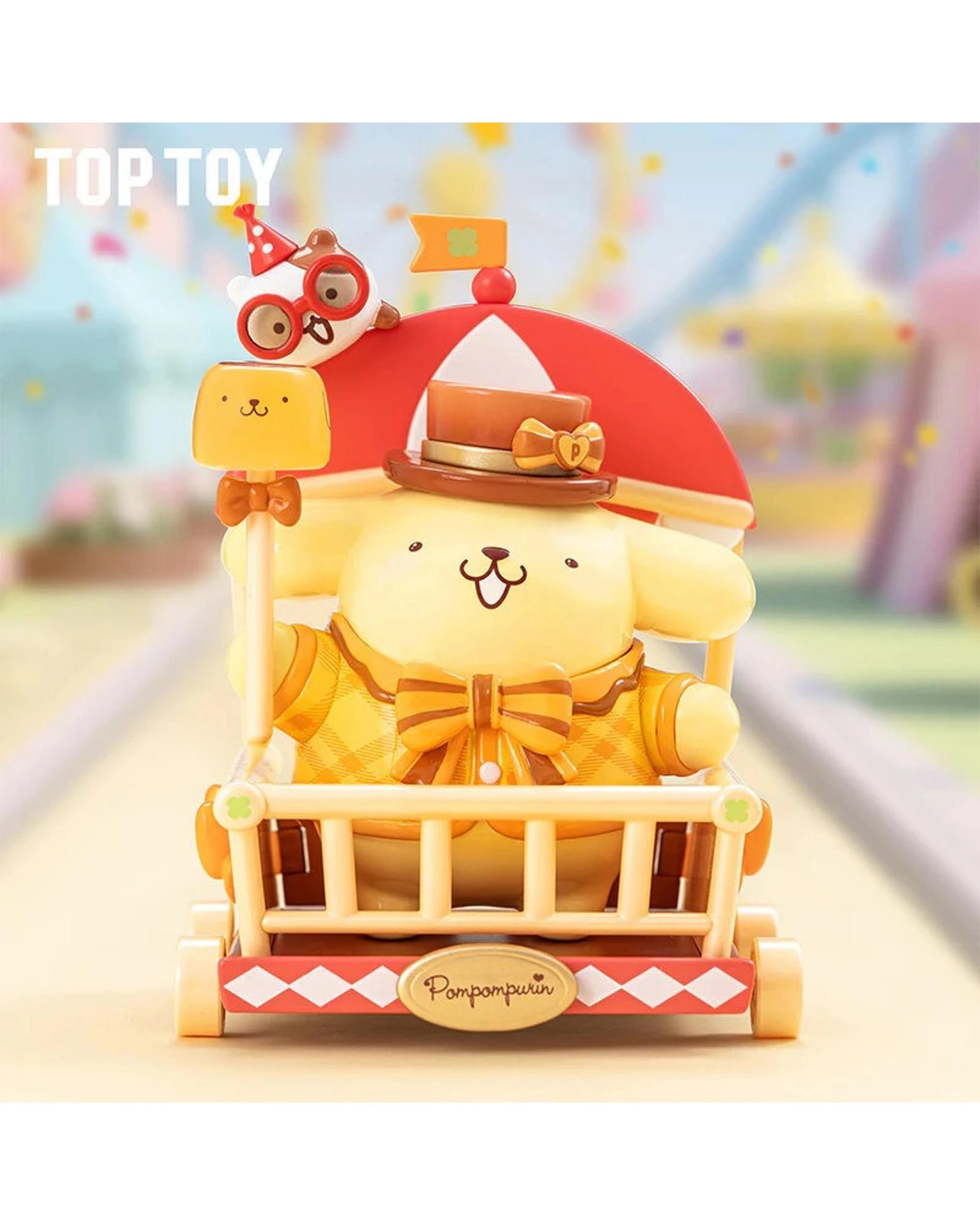 10 TopToy Sanrio Pompompurin Amusement Park Series Figure Blind Box, 10 of 10